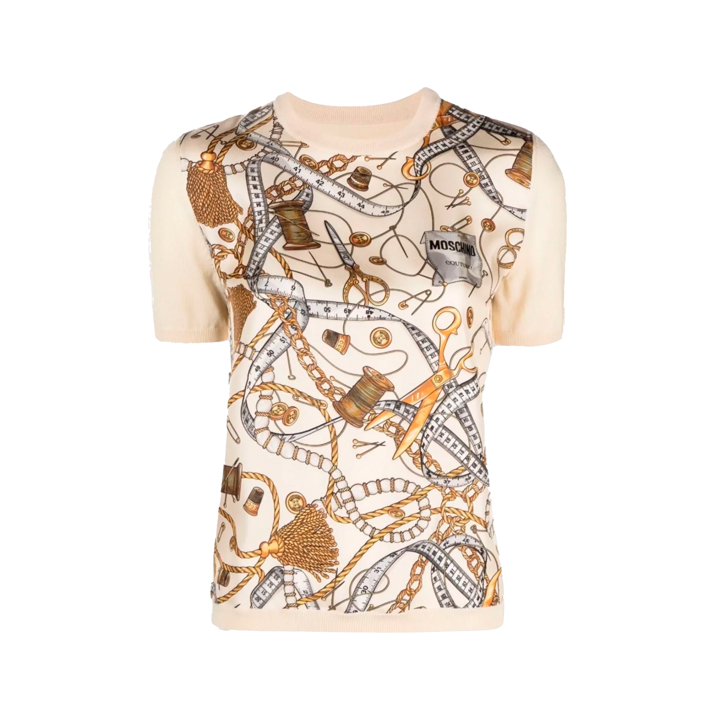 Camiseta Blanca Moschino Taylor