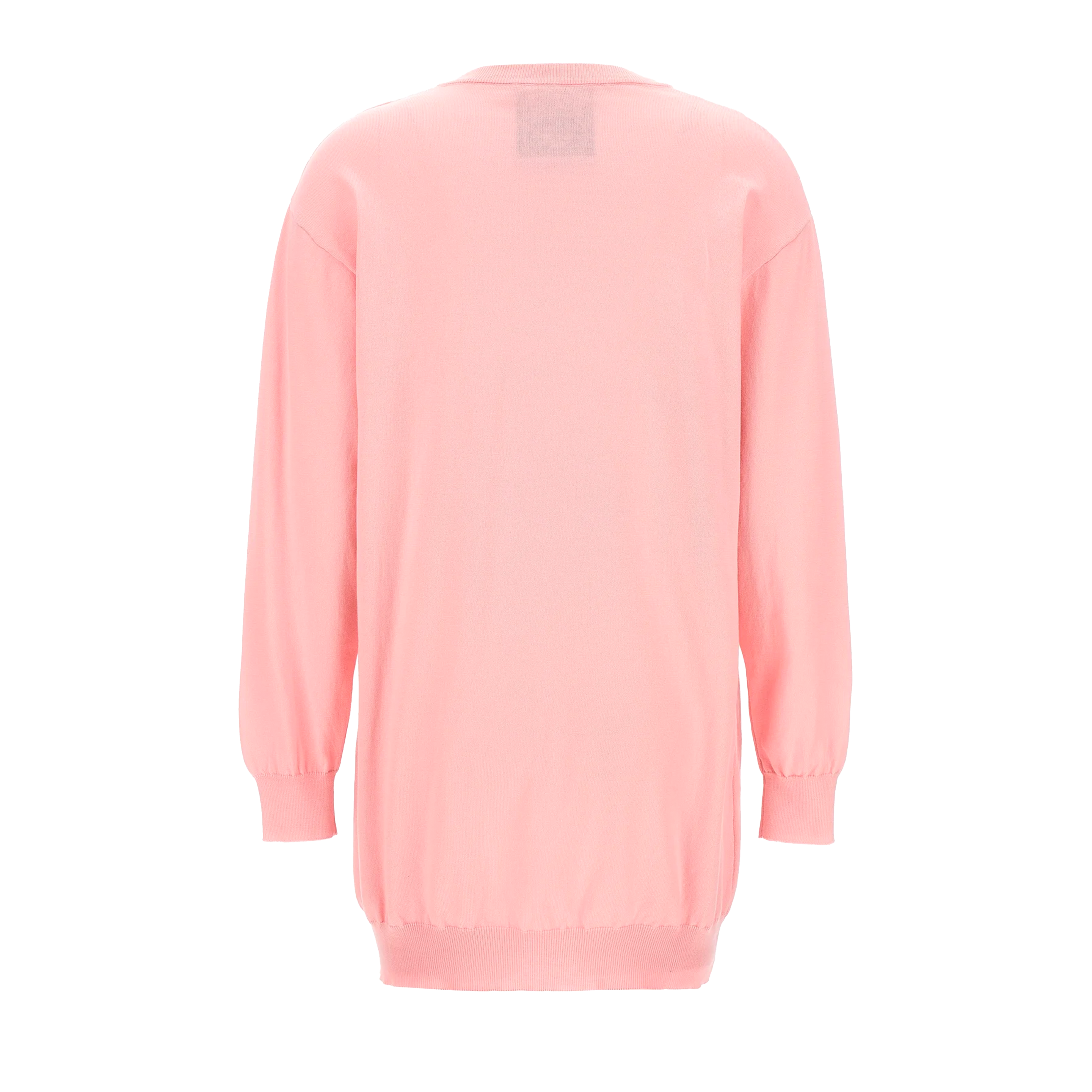 Vestido Rosado Moschino Teddy Long Sleeves