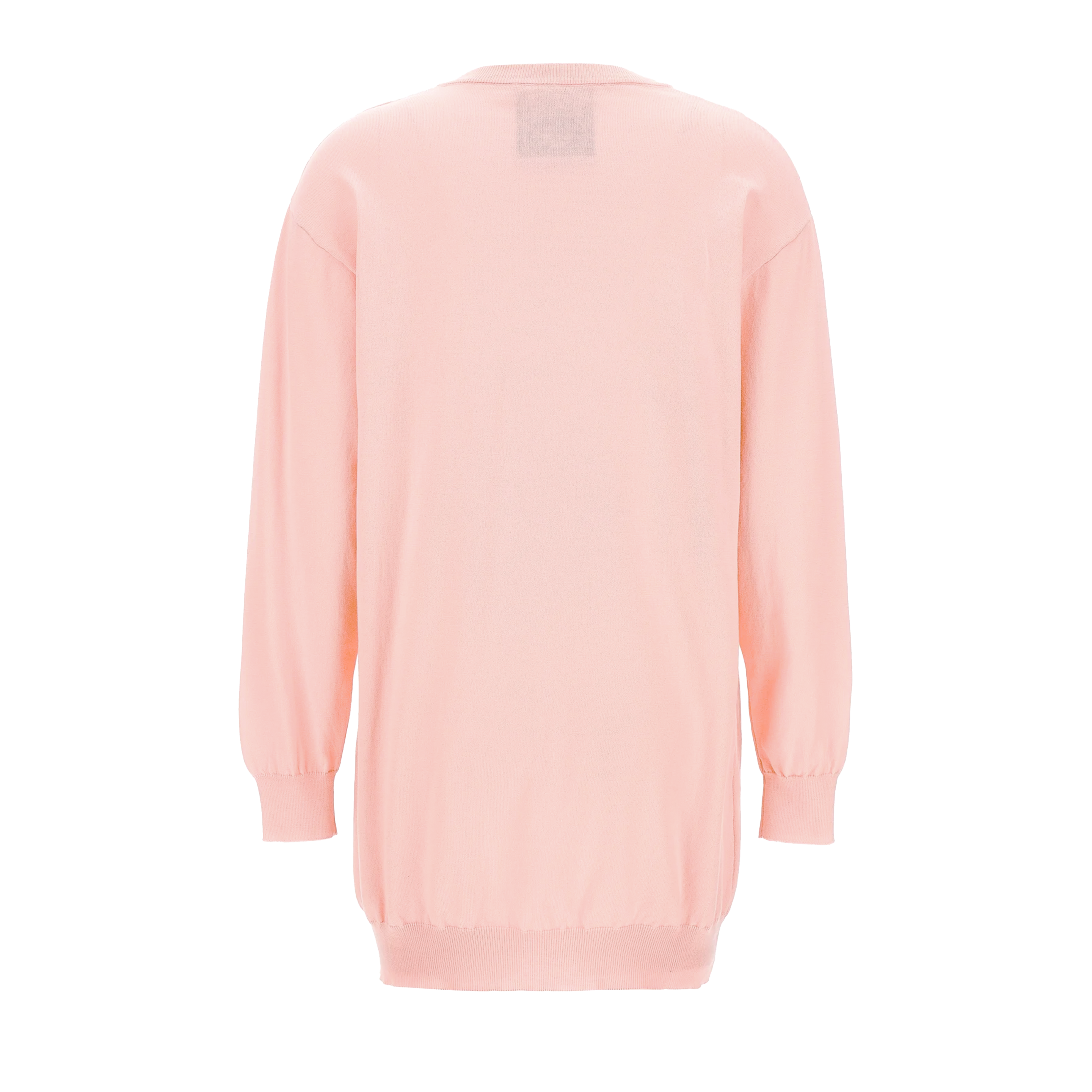 Vestido Rosado Moschino Teddy Long Sleeves