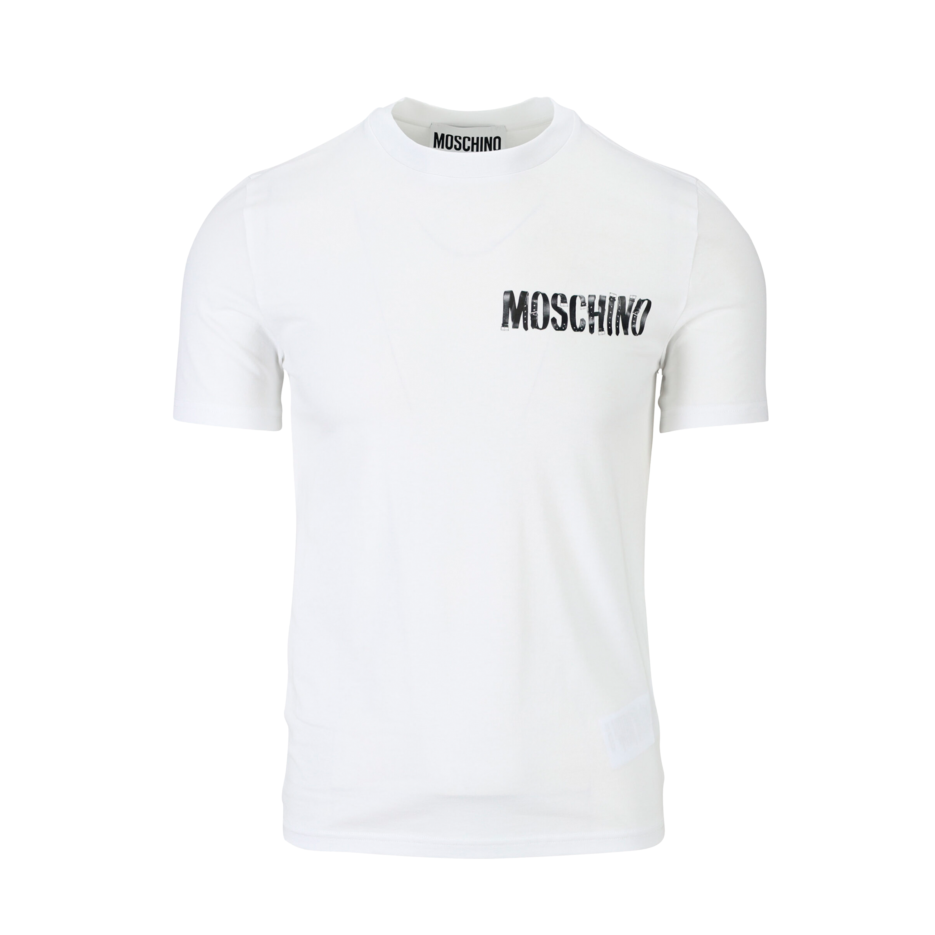 Camiseta Blanca Moschino Chest Logo