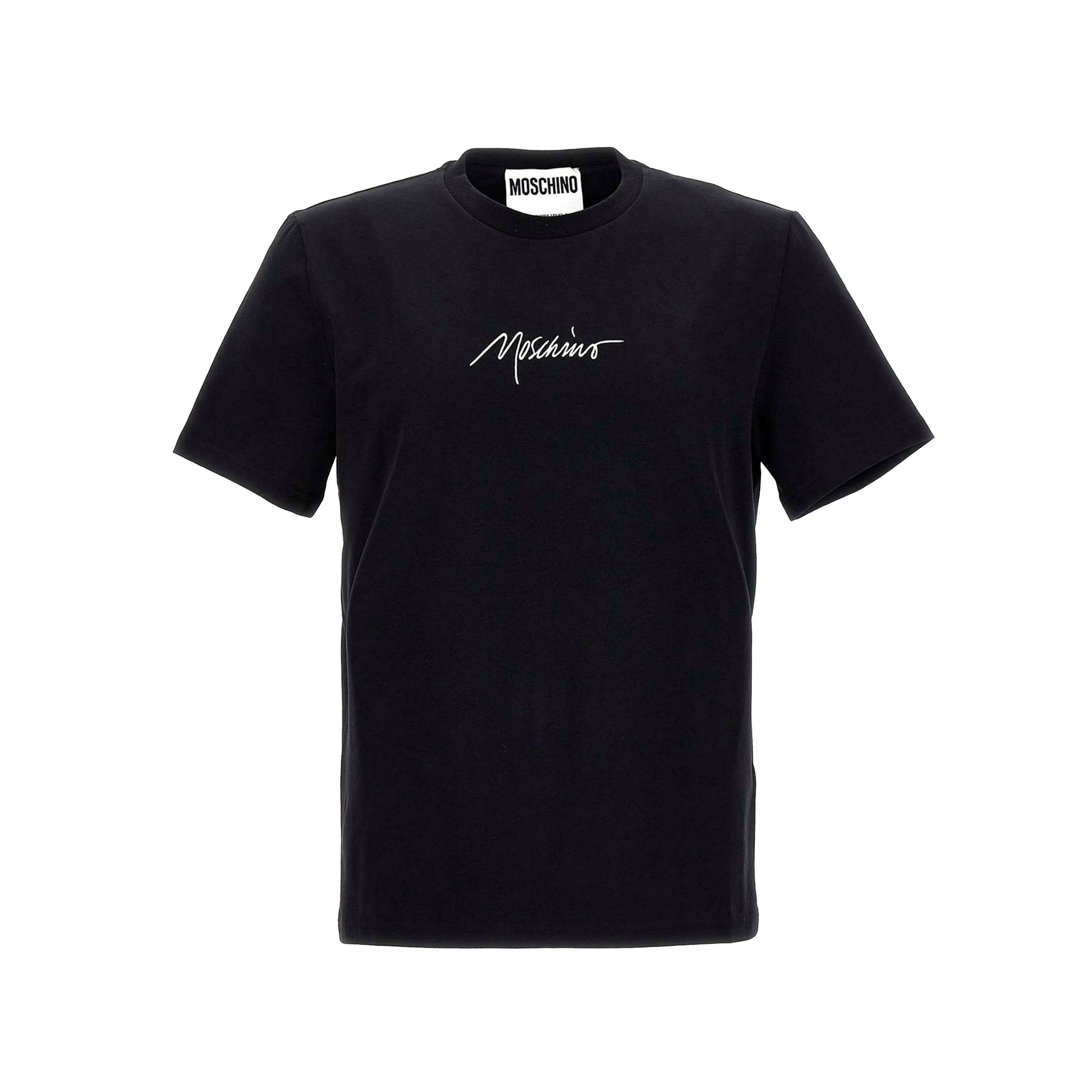 Camiseta Negra Moschino Sign