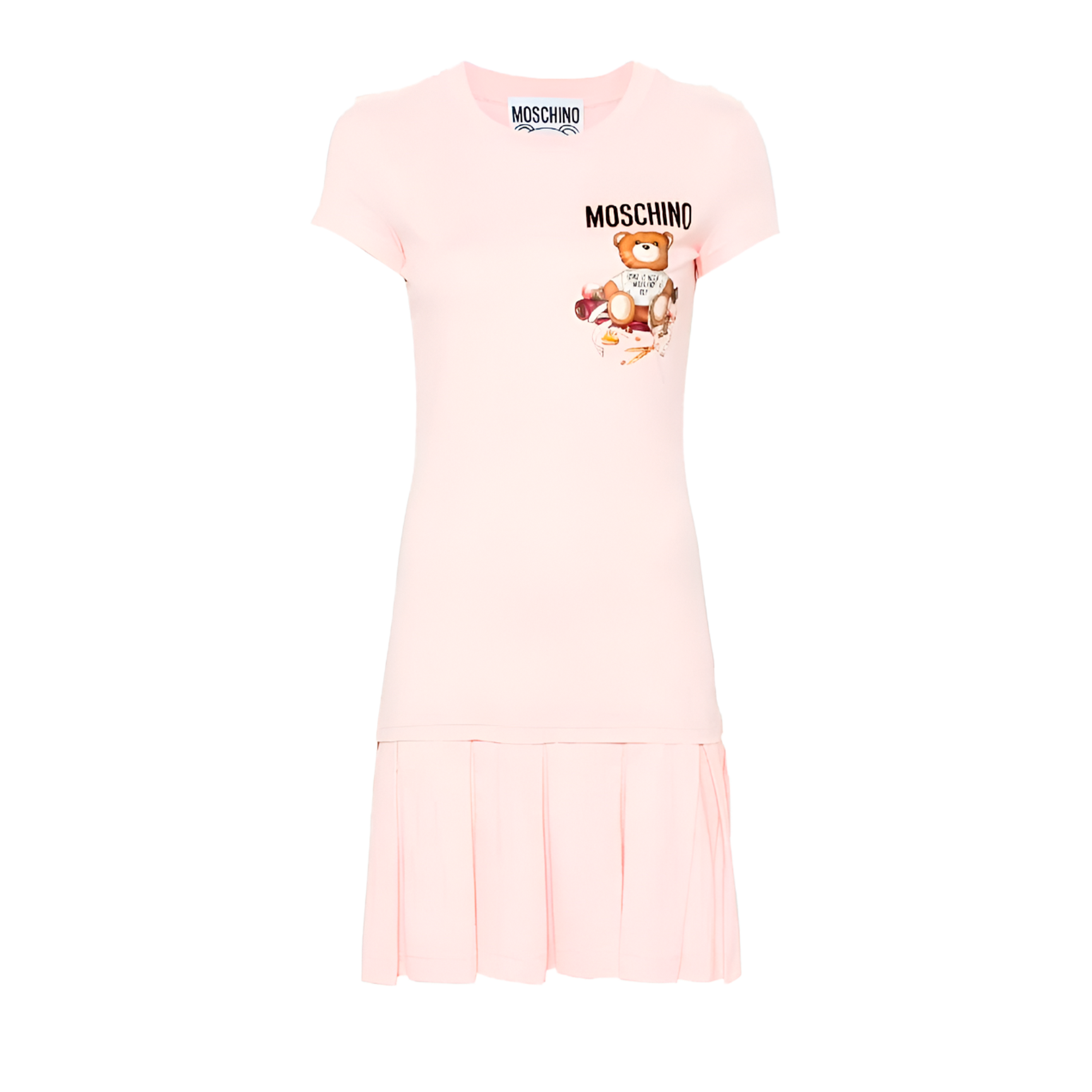 Vestido Rosado Moschino Taylor Teddy