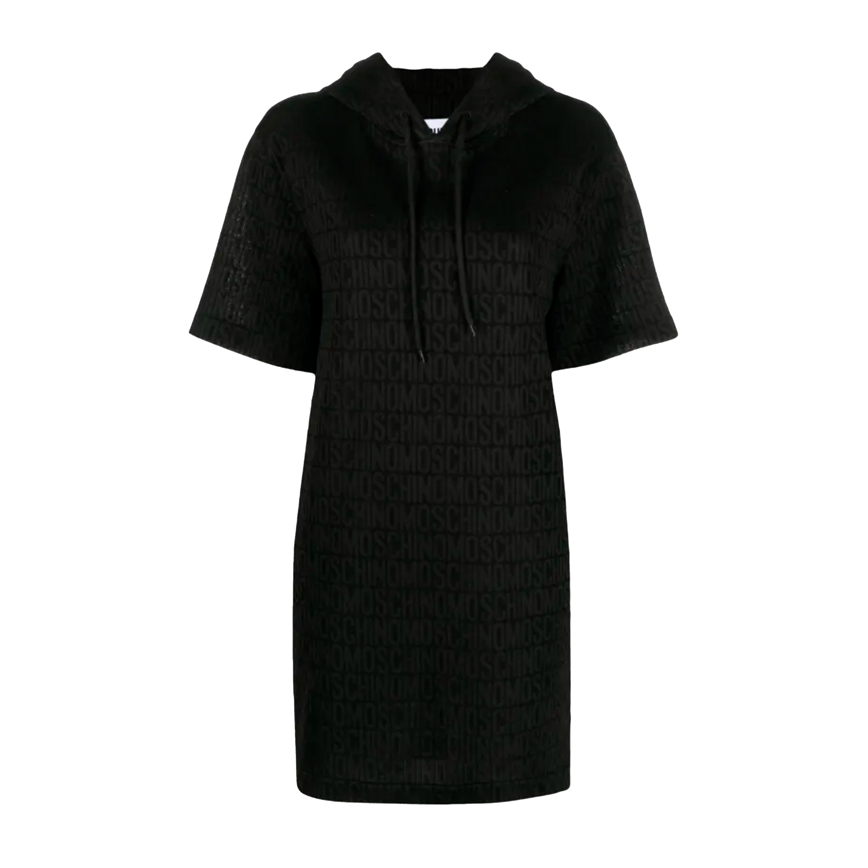 Vestido Negro Moschino Monogram