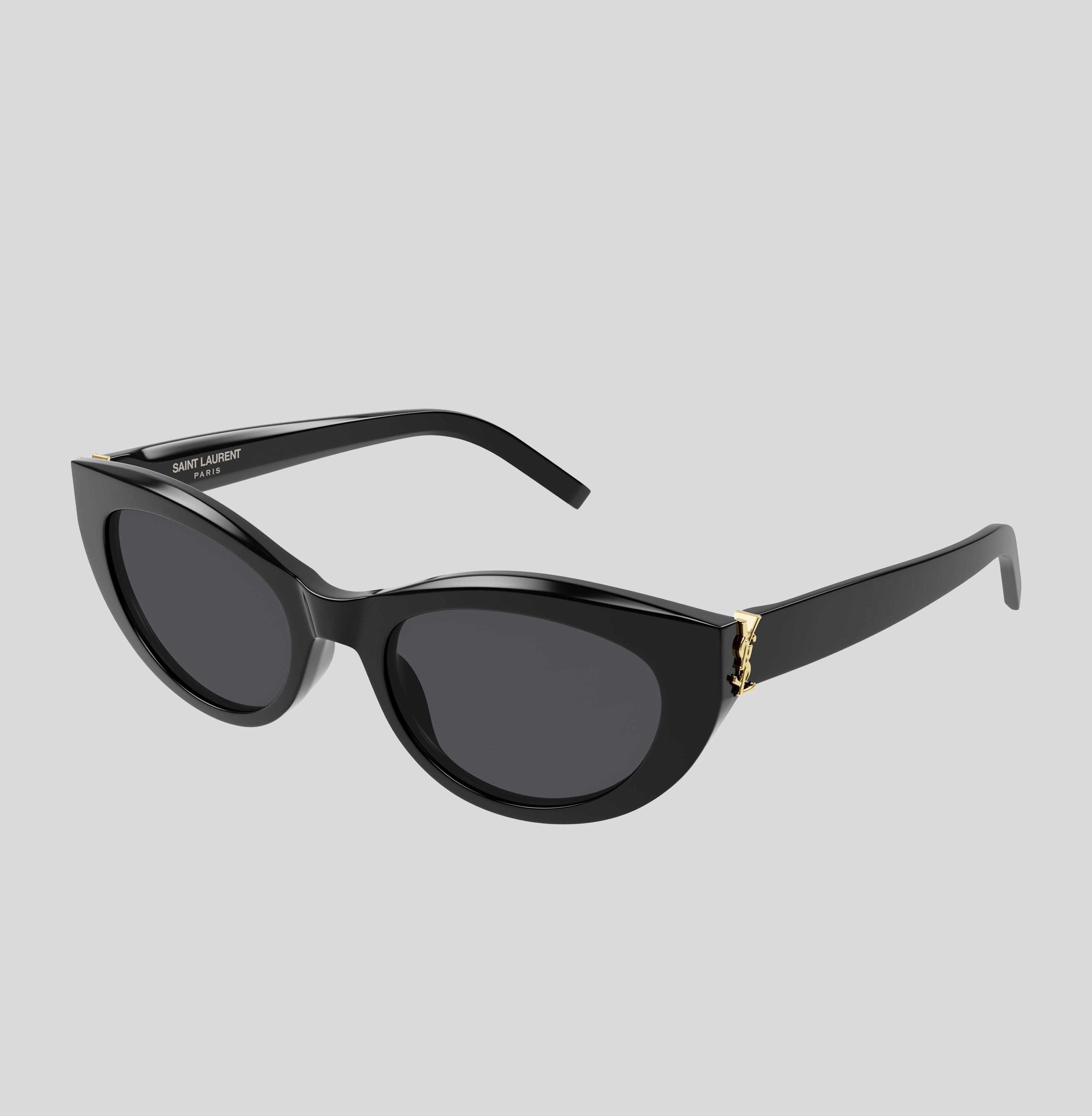 Gafas Negras Saint Laurent Black Plaque