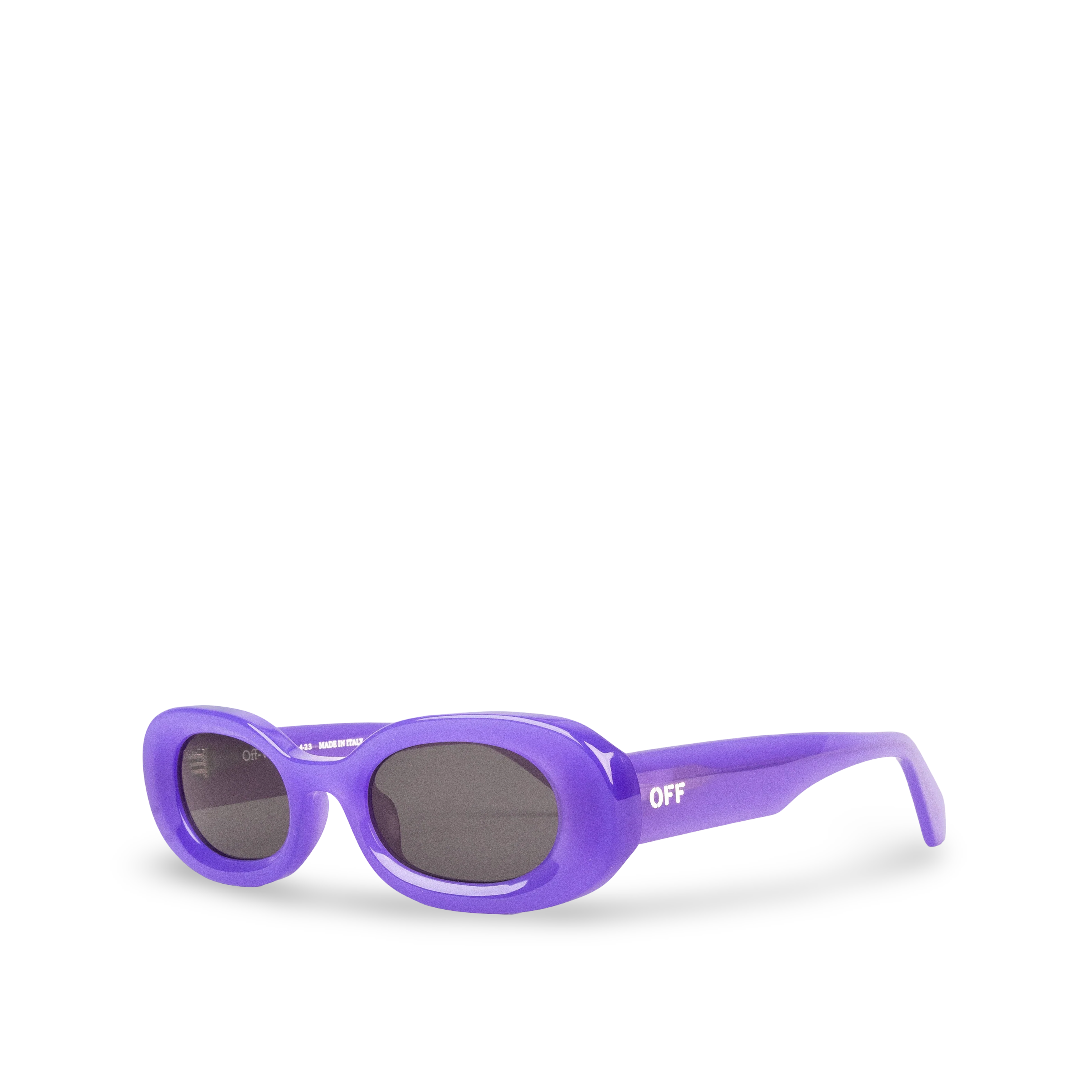 Gafas Moradas Off-White Amalfi Gris Oscuro