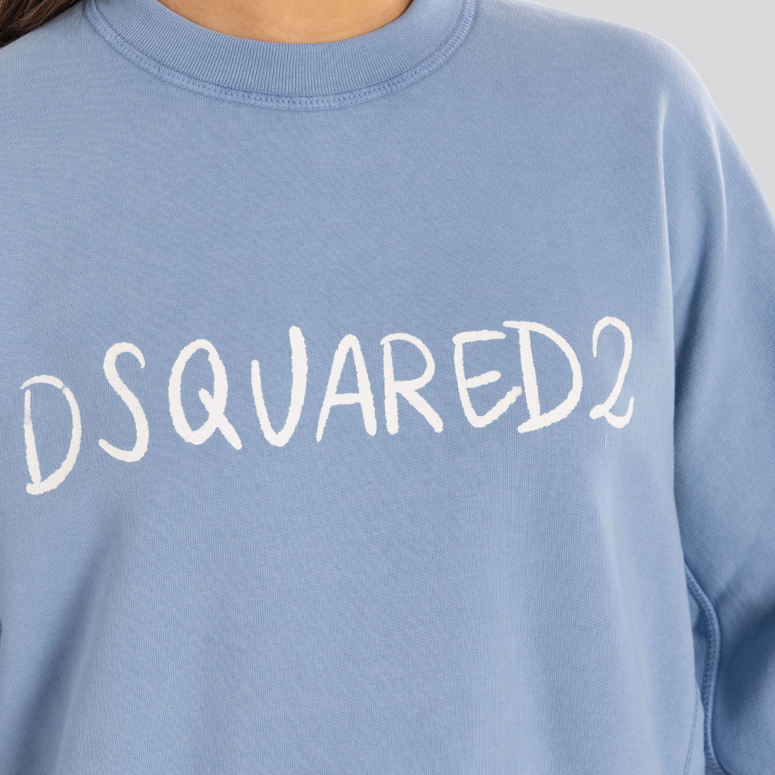 Buzo Azul Dsquared2 Logo