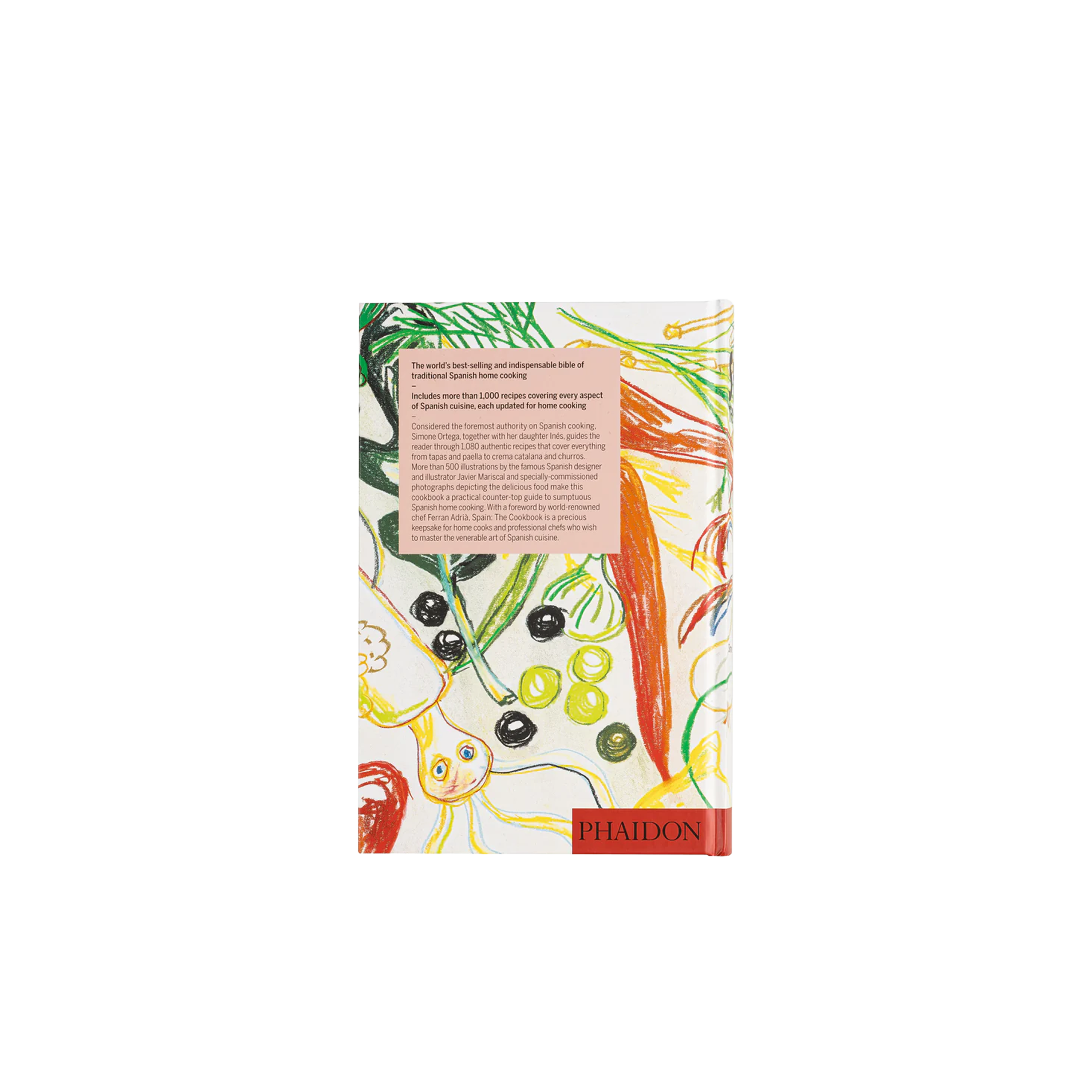 Libro Blanco PHAIDON Spain Cookbook