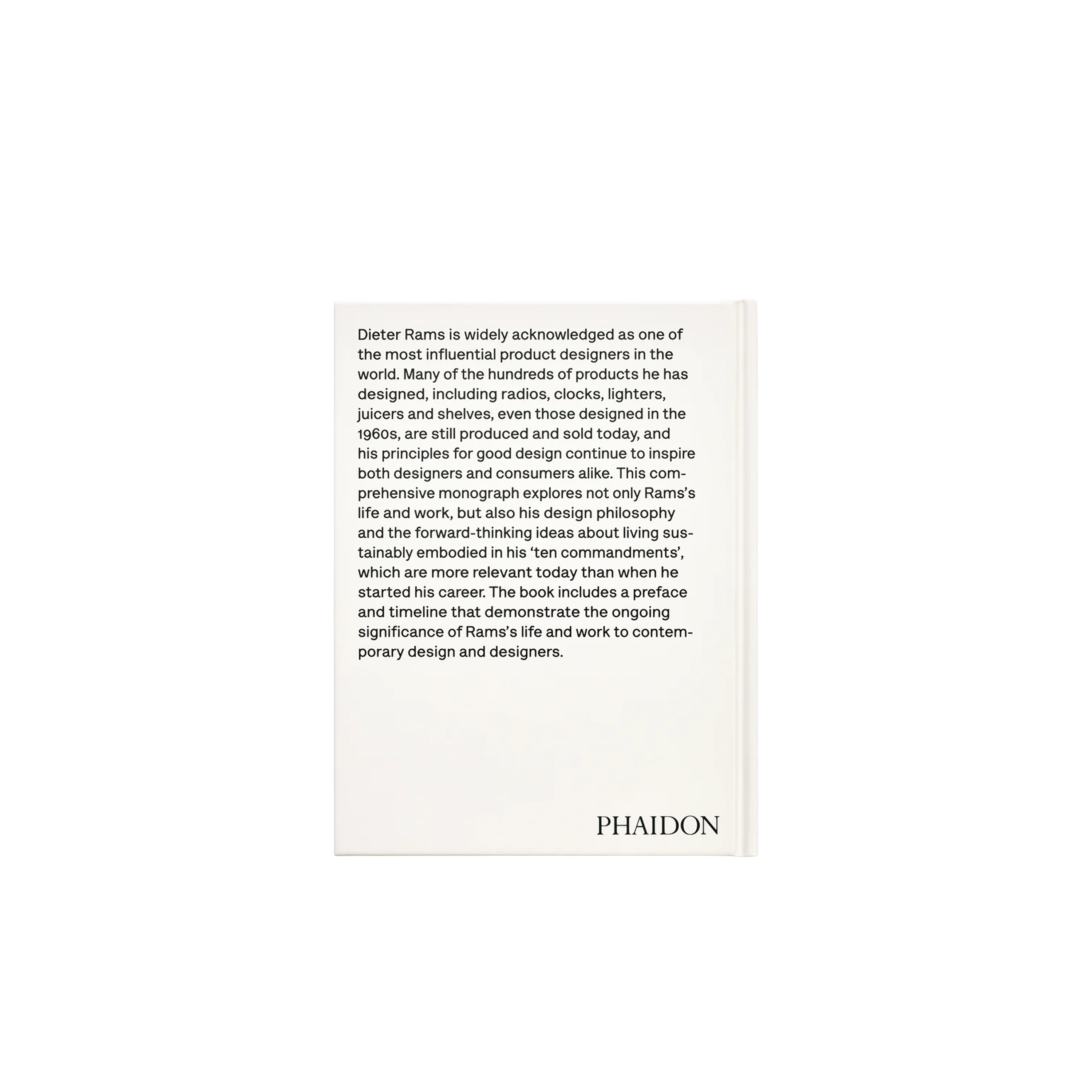 Libro Gris PHAIDON Dieter Rams