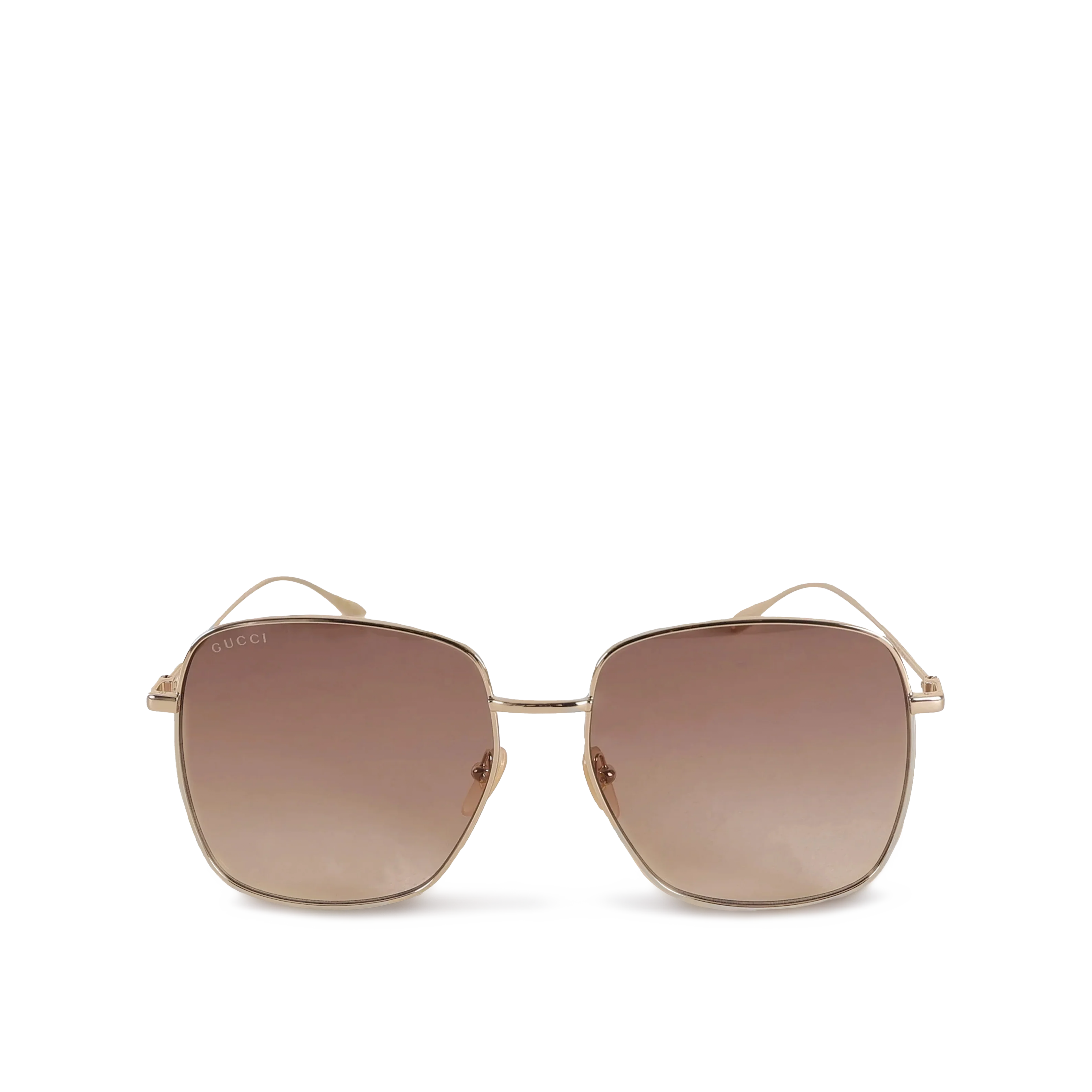 Gafas de Sol Dorado-Café Gucci