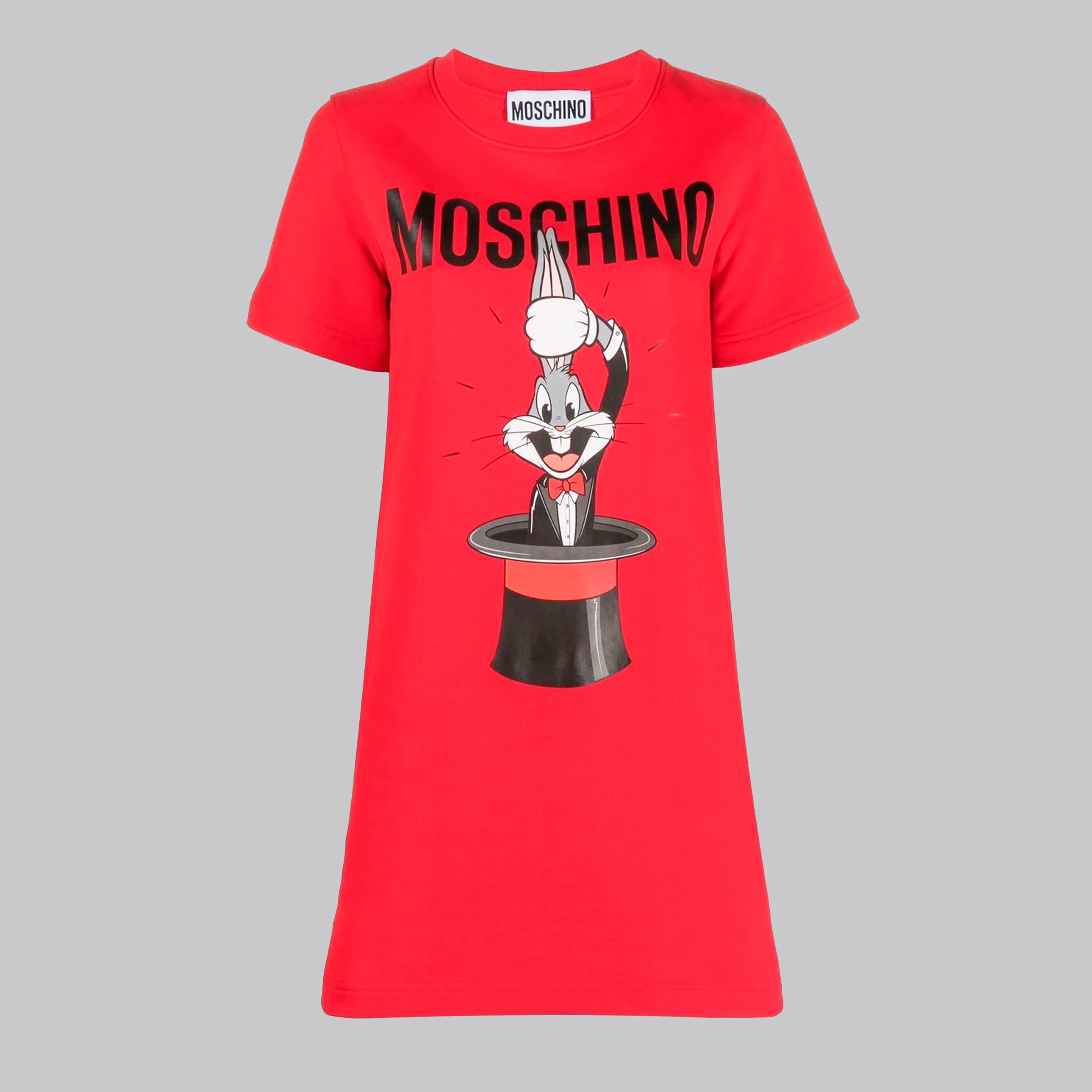 Vestido Rojo Moschino Couture Bad Bunny