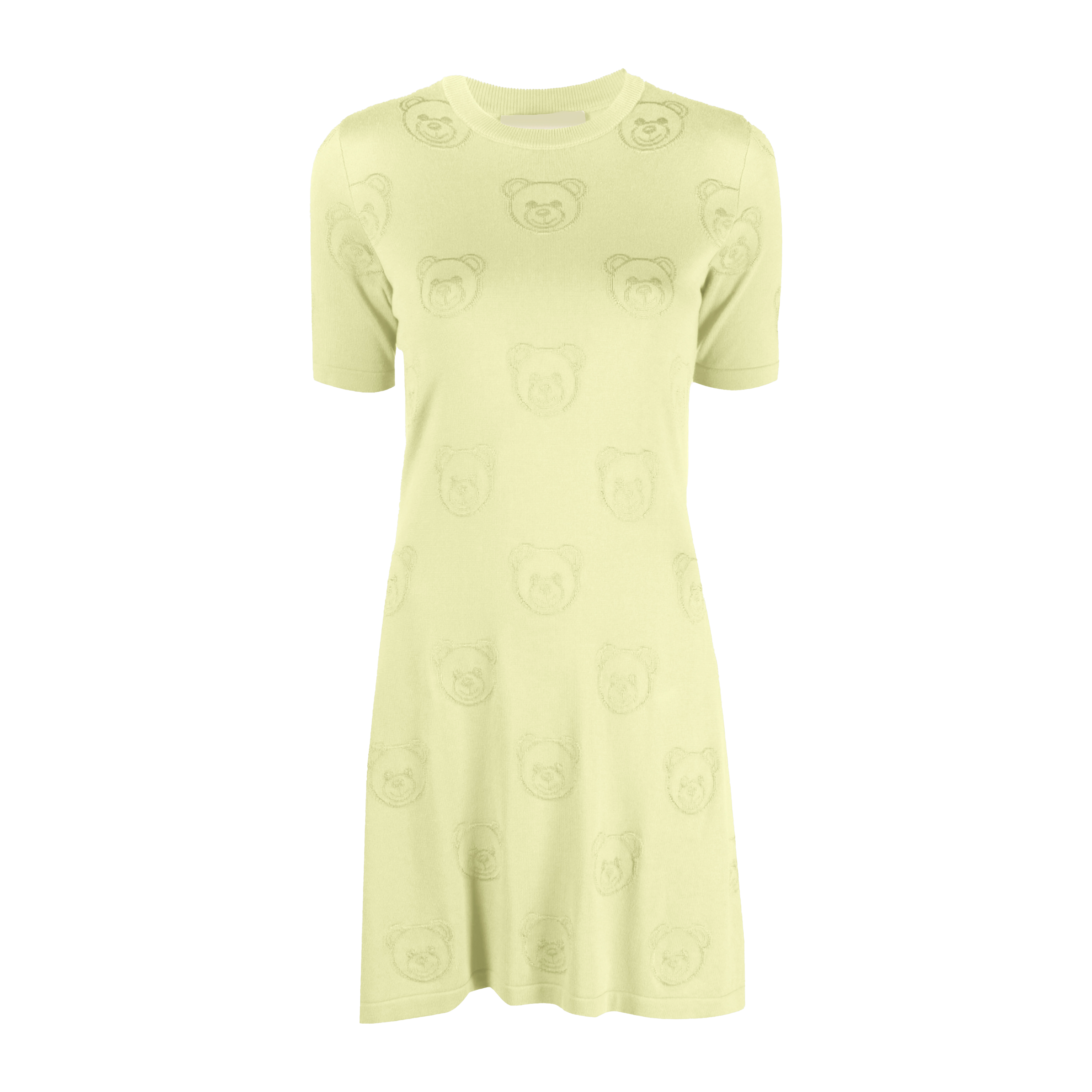 Vestido Verde Moschino Couture Multi Teddy