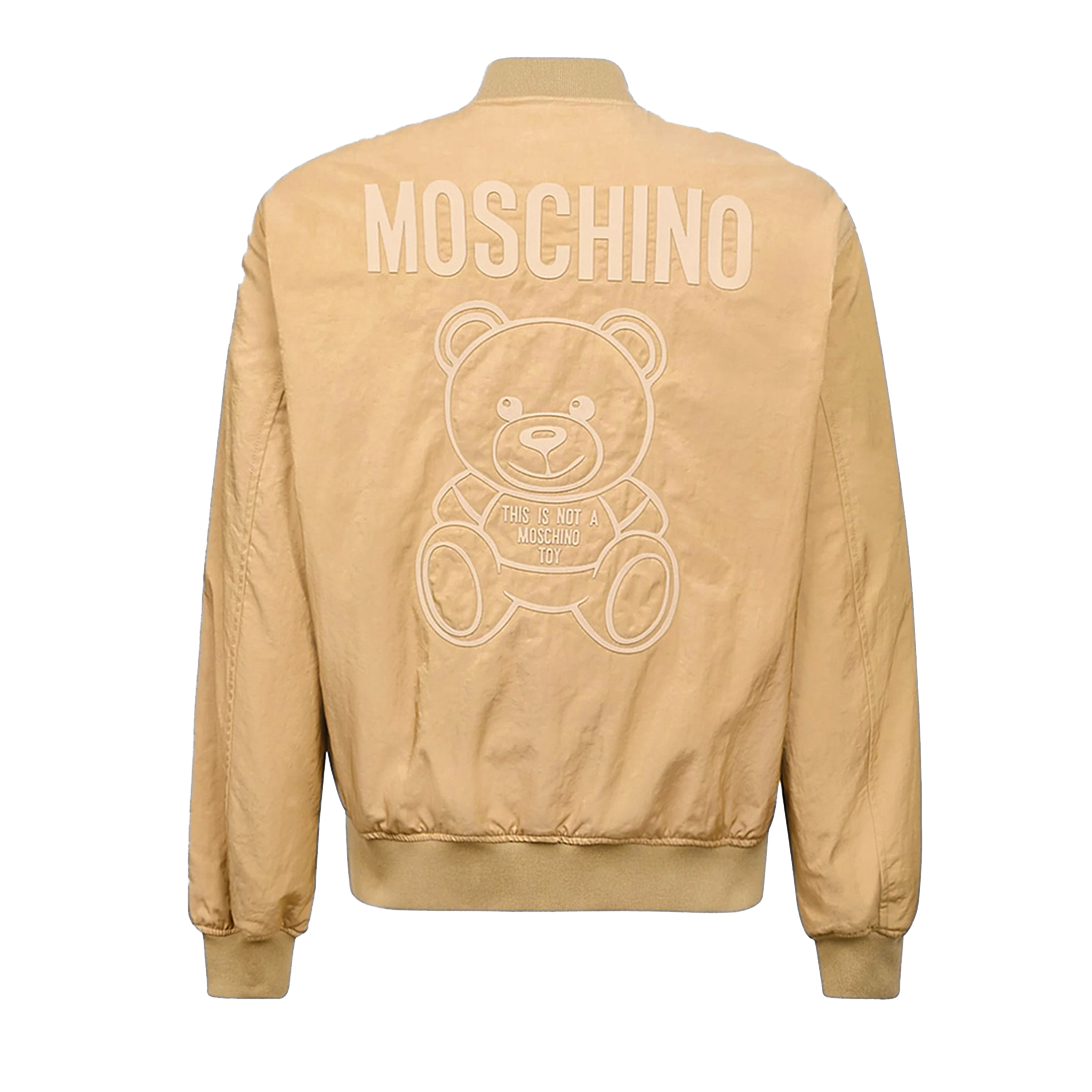 Chaqueta Beige Moschino Couture Logo