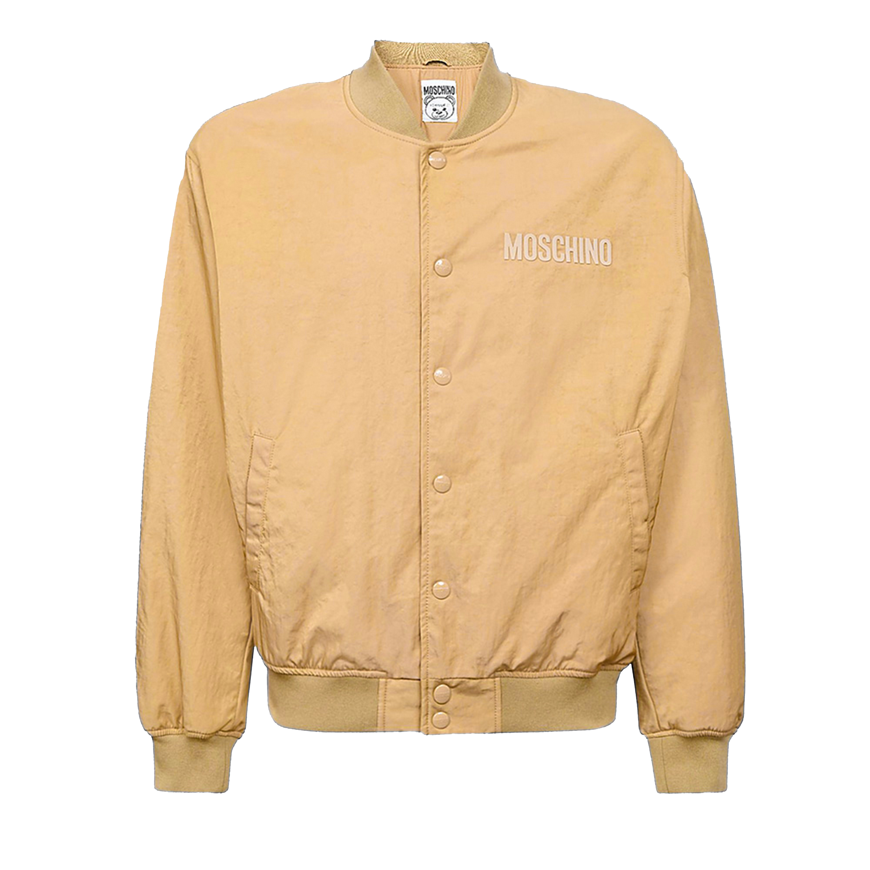 Chaqueta Beige Moschino Couture Logo