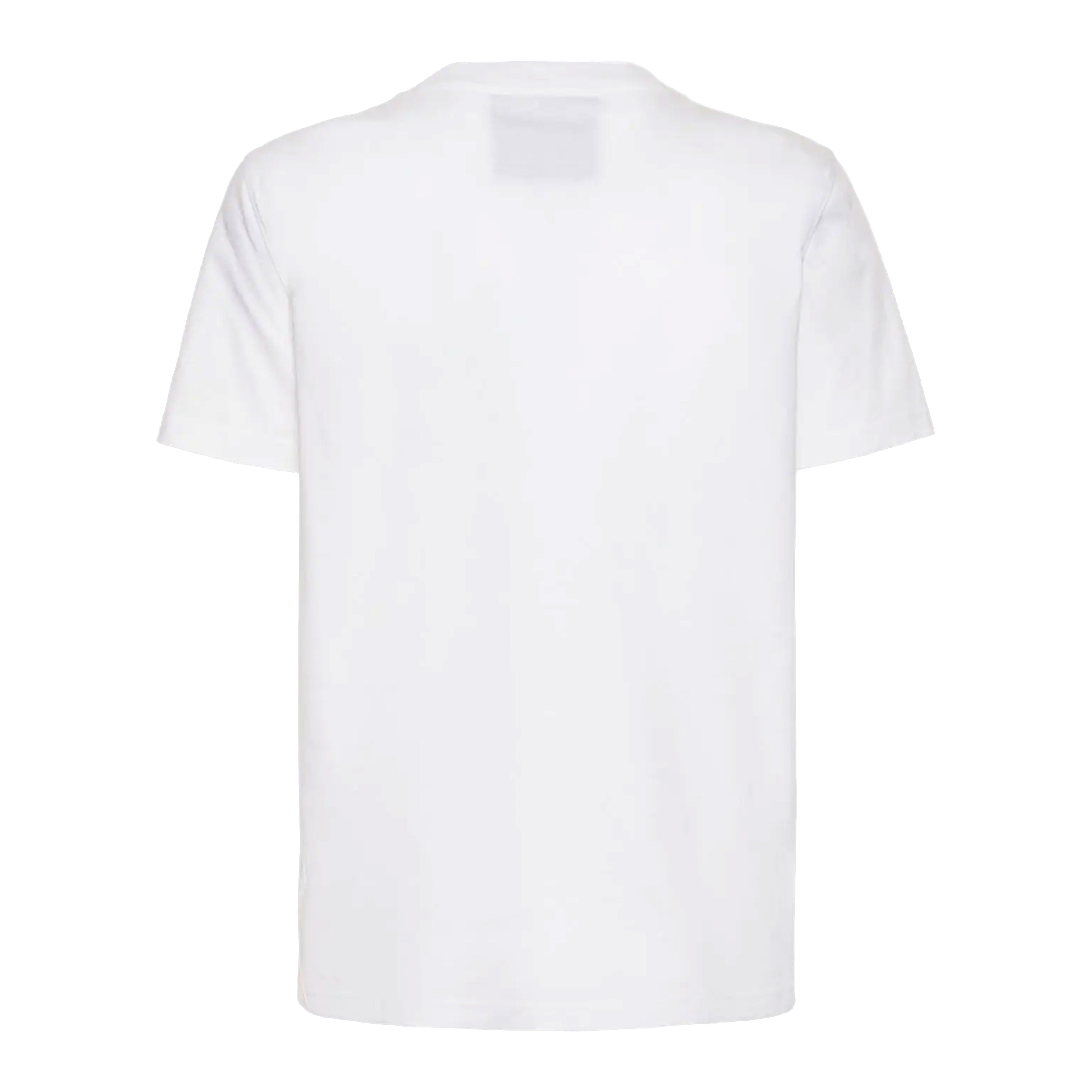 Camiseta Blanca Moschino Couture Heart Bad Bunny W