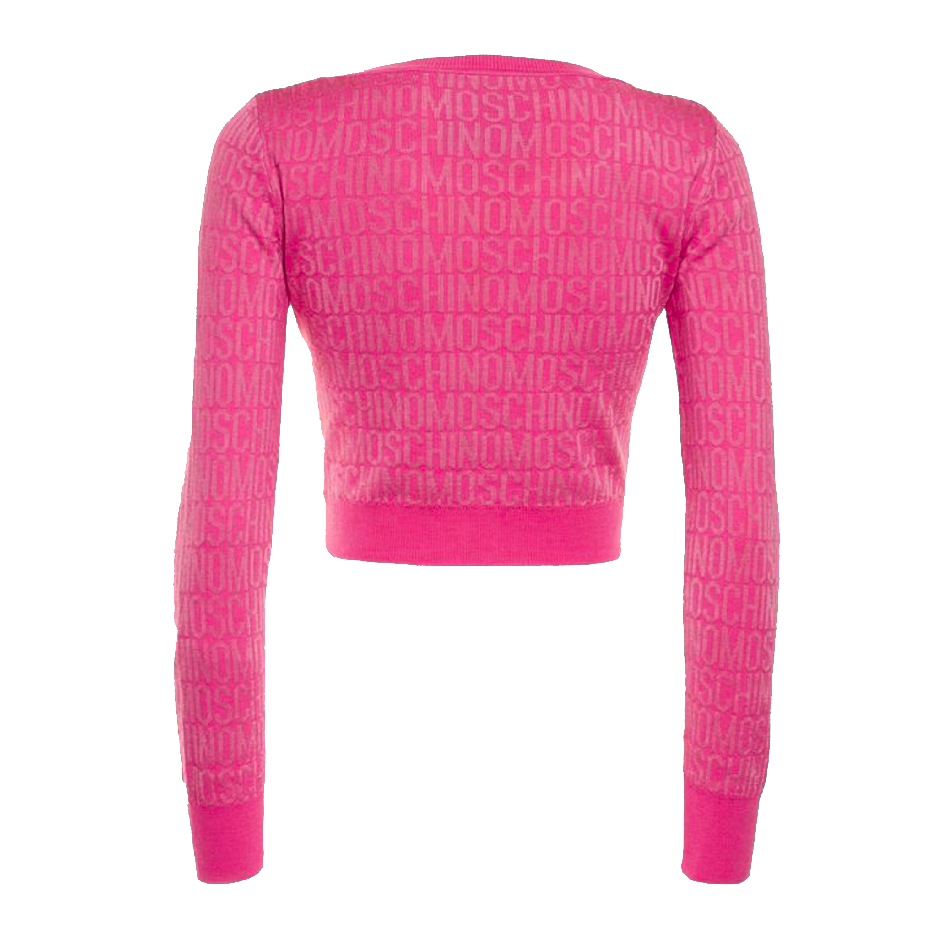 Suéter Rosado Moschino Couture Monogram
