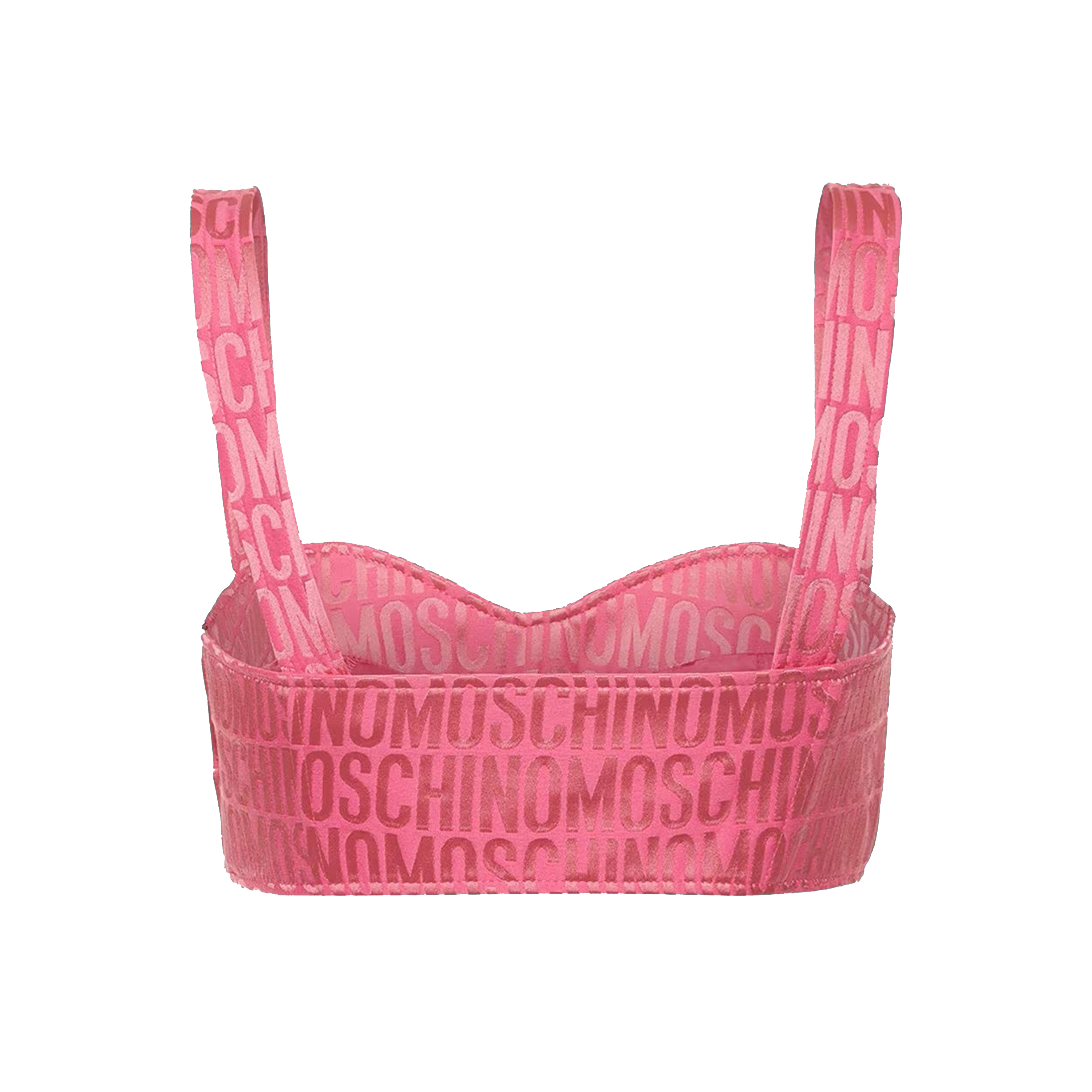 Top Rosado Moschino Couture Monogram