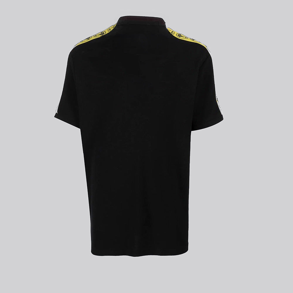Camiseta Tipo Polo Negra Moschino Couture Side Logo