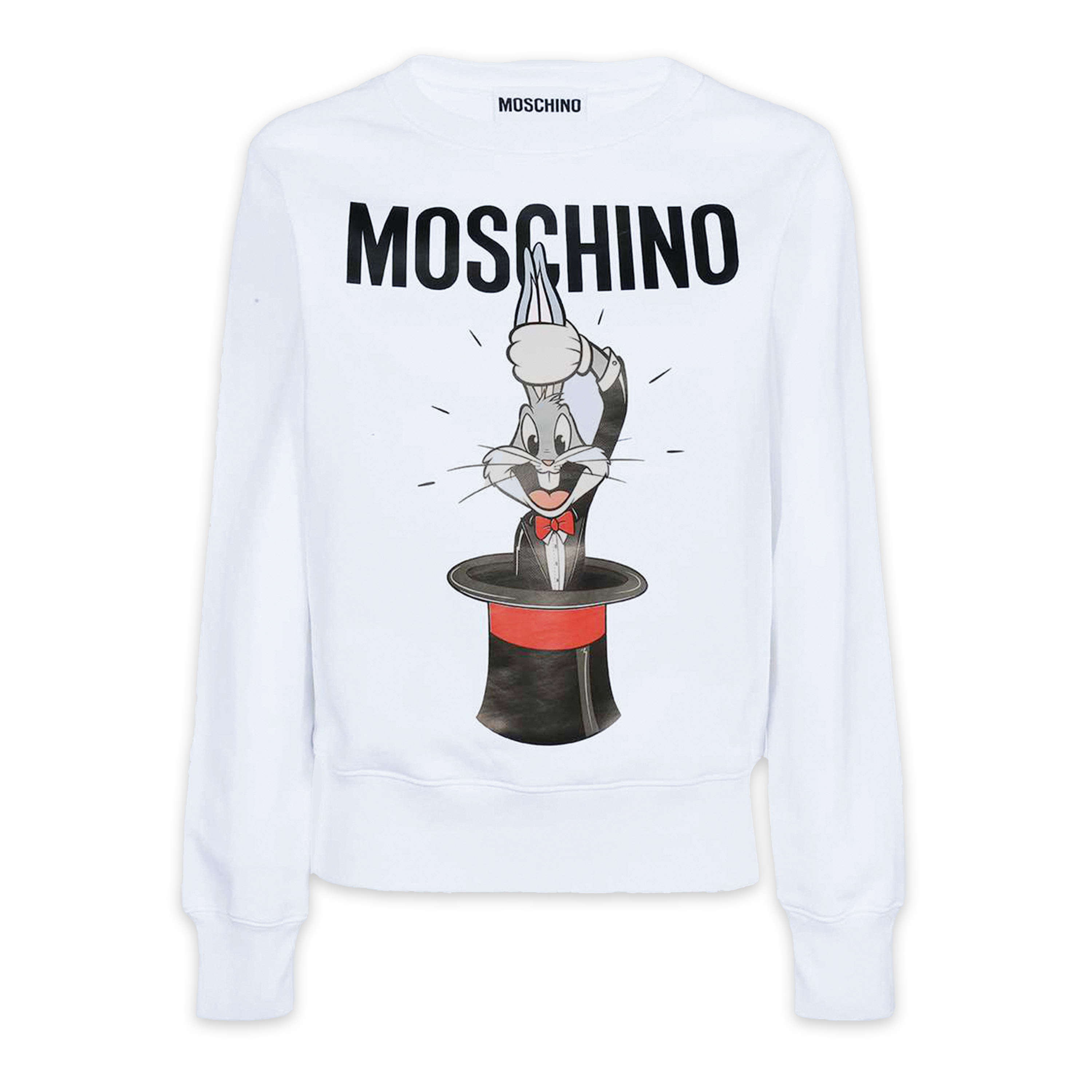 Buzo Blanco Moschino Couture Bad Bunny