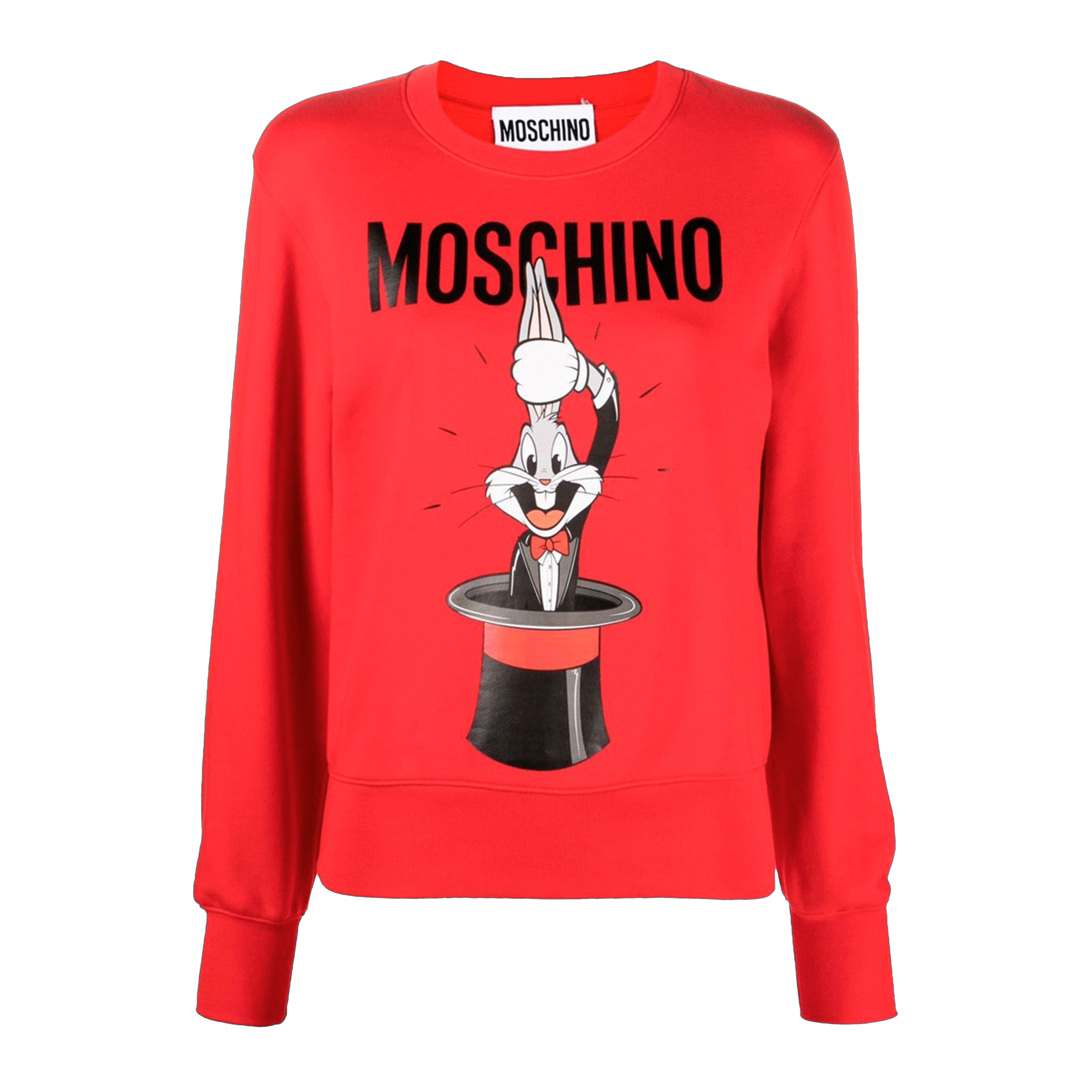Buzo Rojo Moschino Couture Bad Bunny