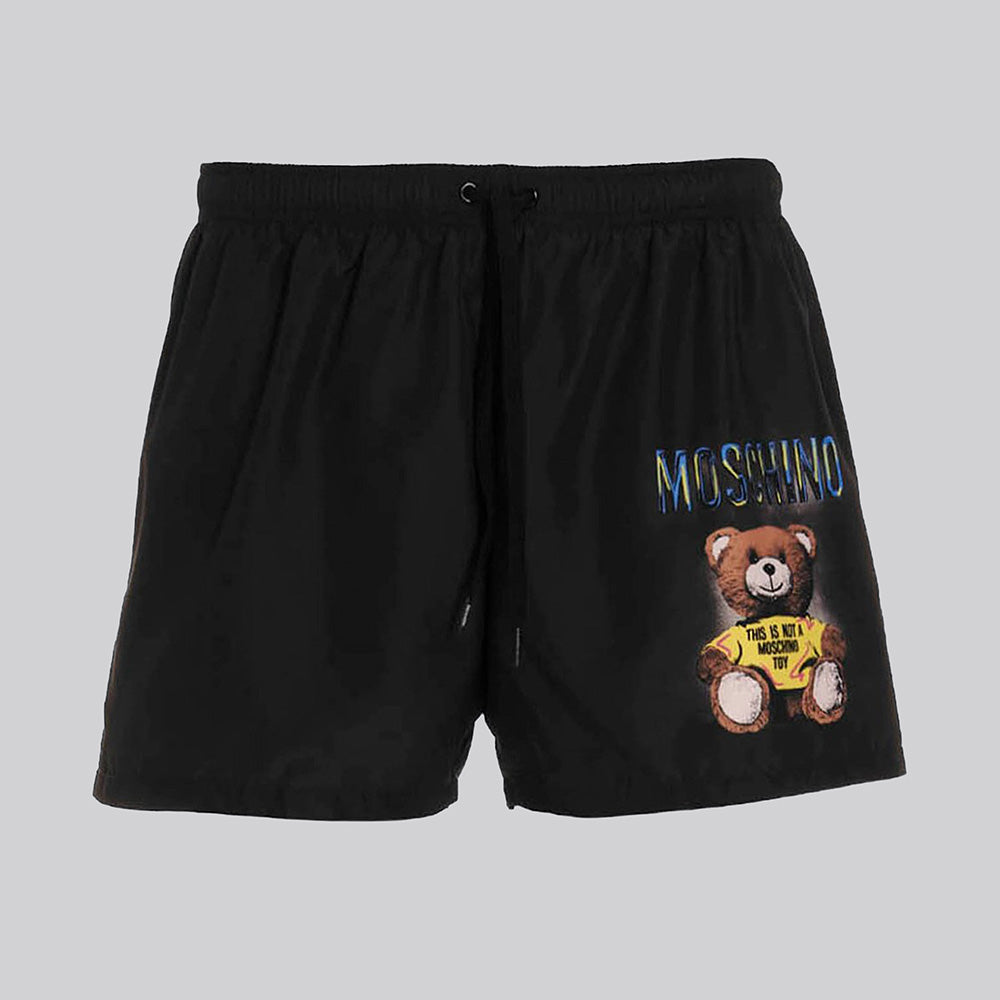 Pantaloneta Negra Moschino Couture Bear T-Shirt