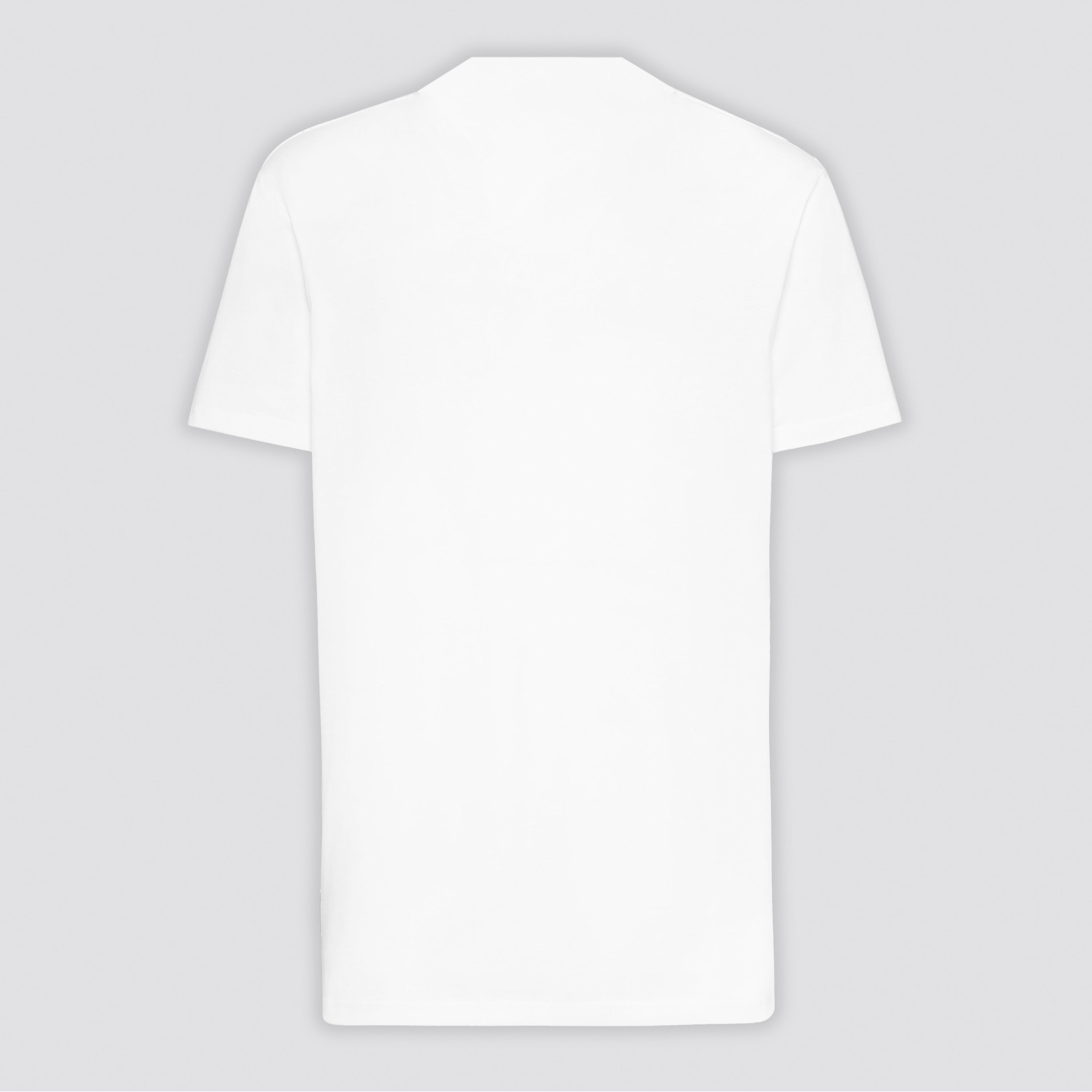 Camiseta Blanca Philipp Plein Silver Logo