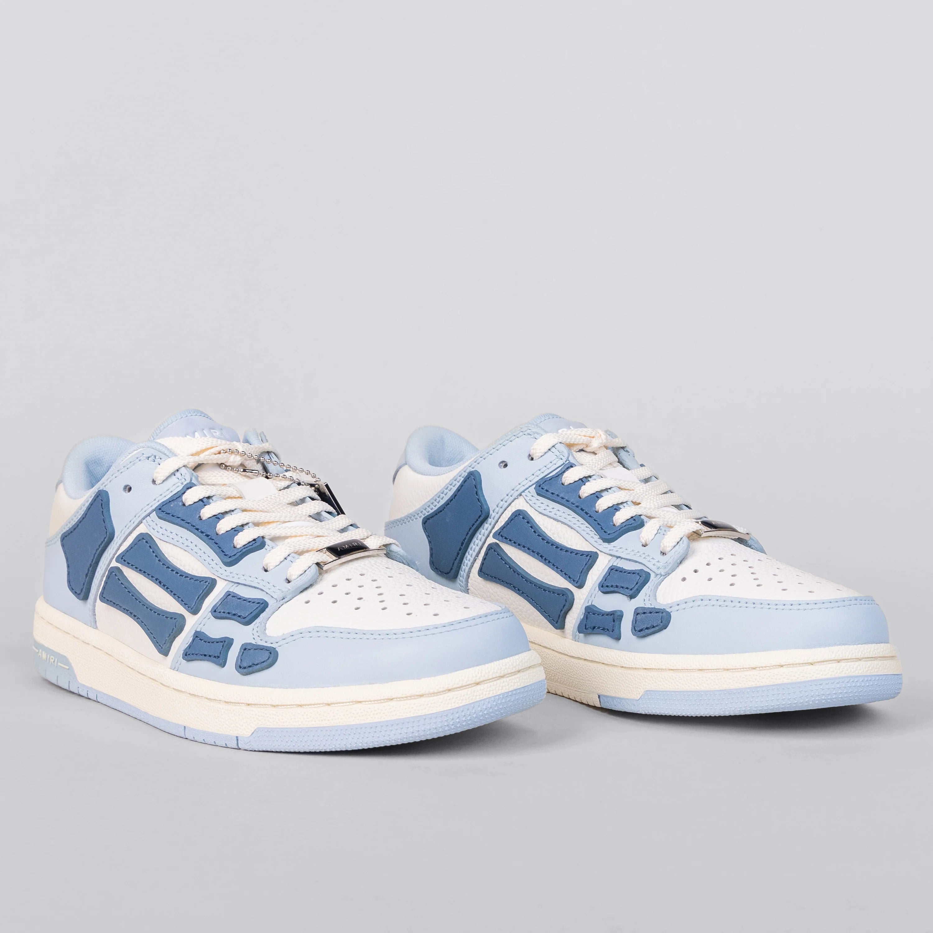 Sneakers Azul AMIRI Blanco Skel