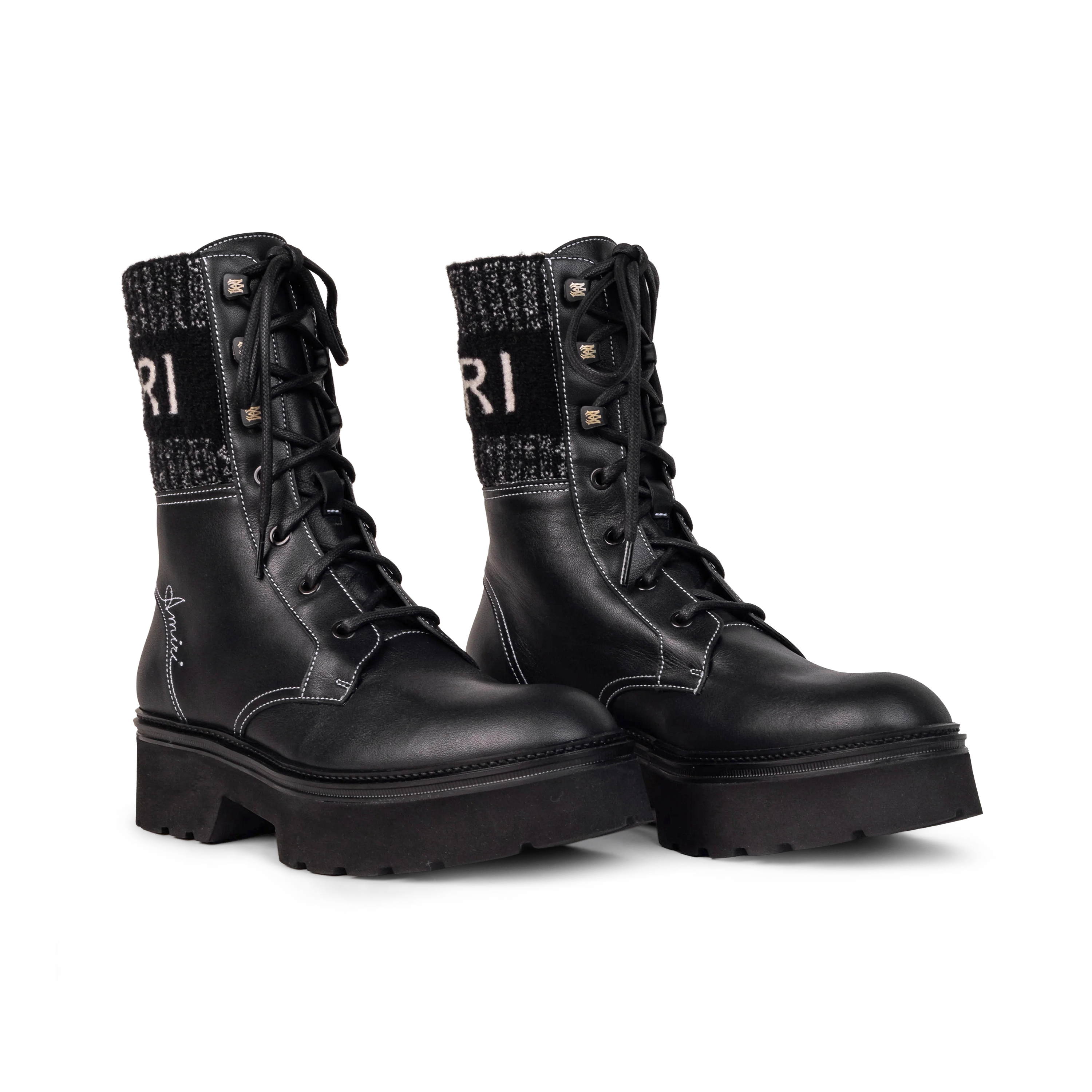 Botas Negras AMIRI Sign