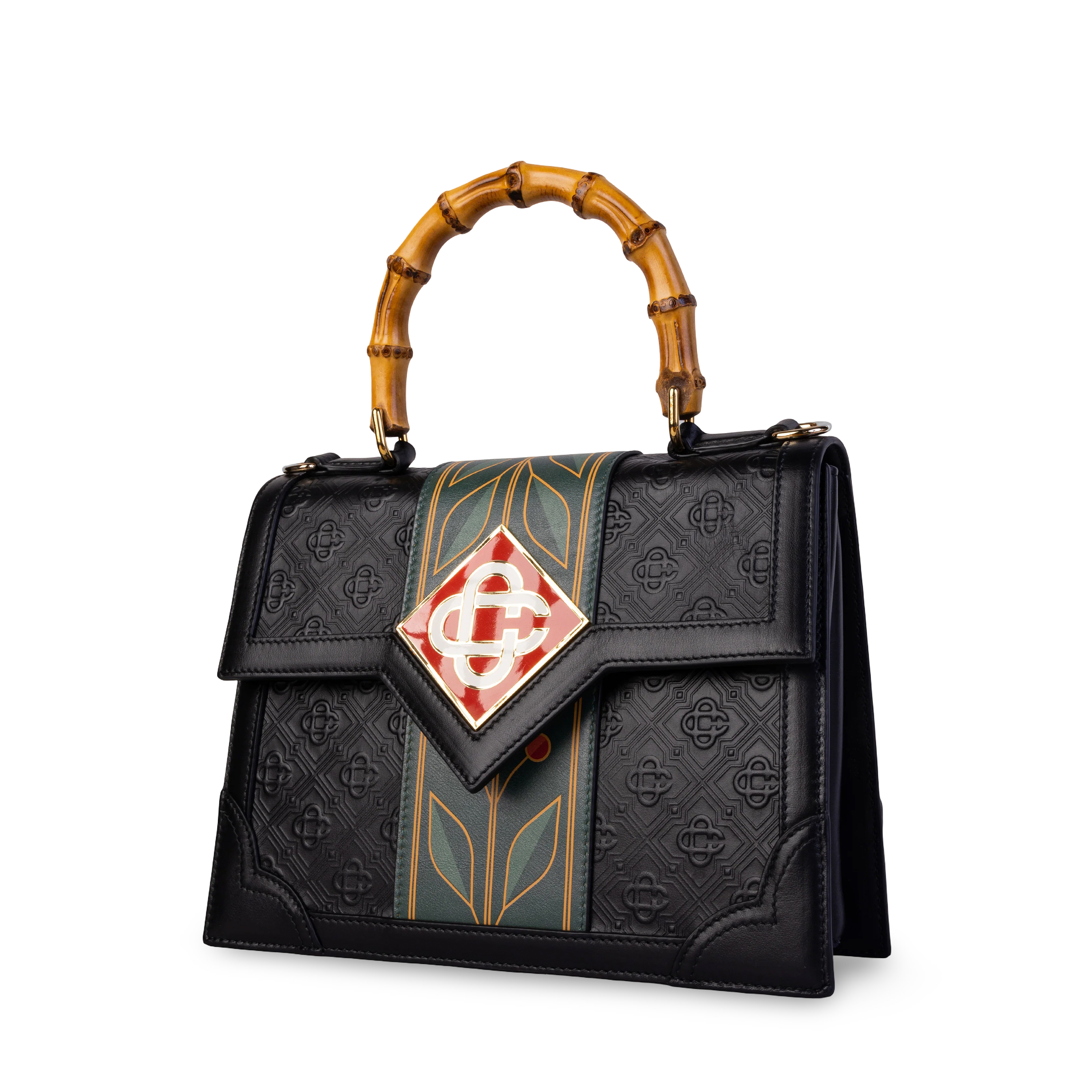 Bolso Negro Casablanca Monogram Jeanne
