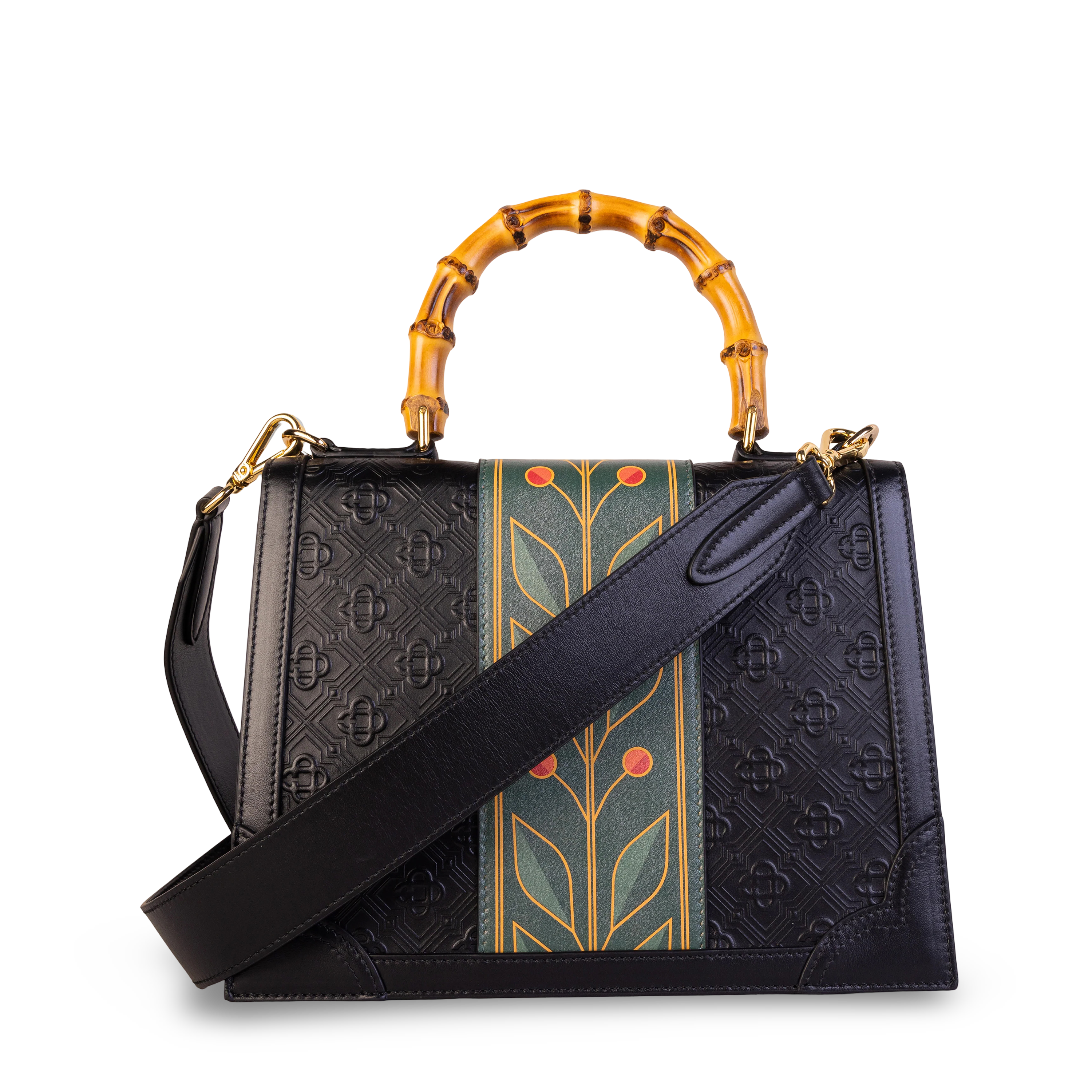 Bolso Negro Casablanca Monogram Jeanne