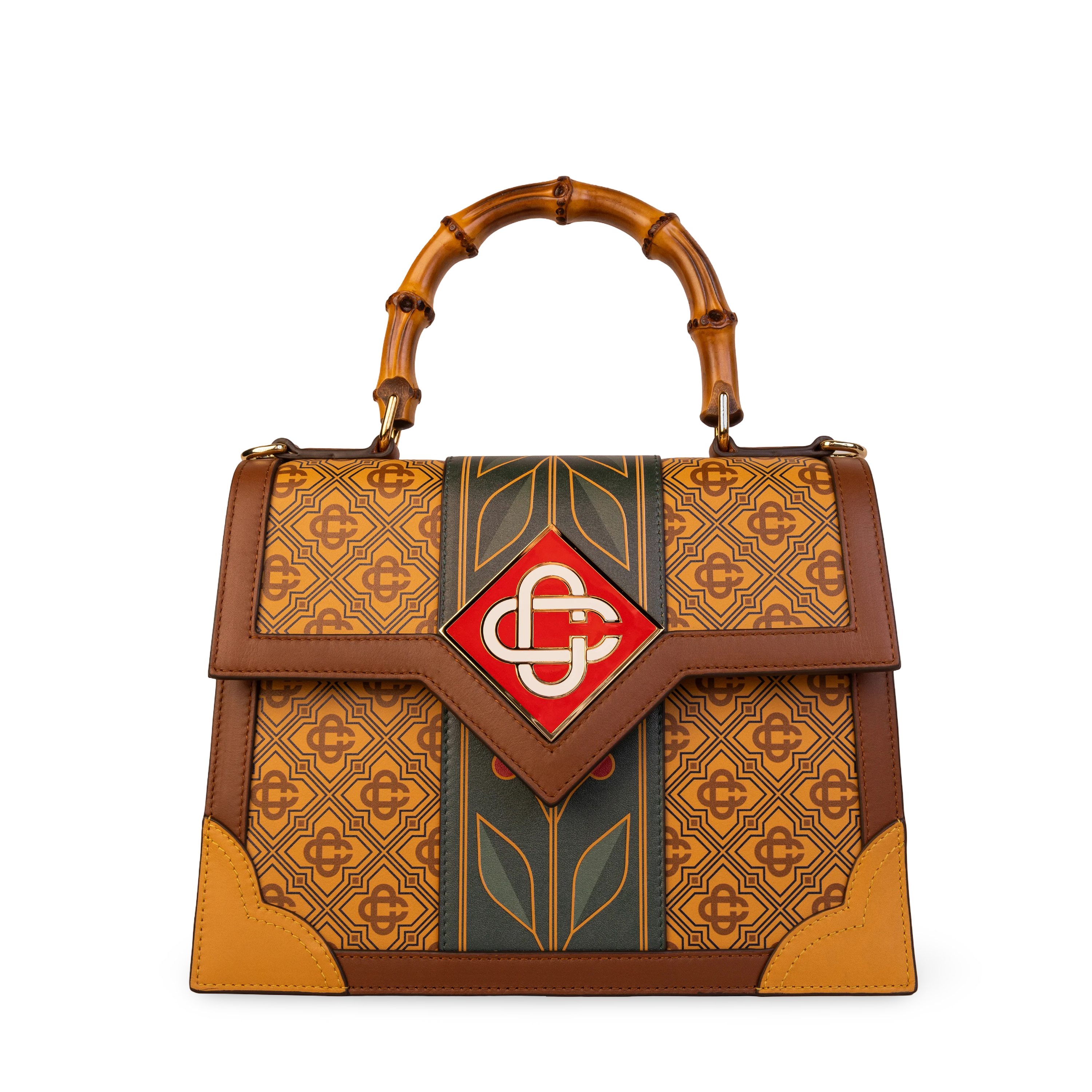 Bolso Café-Laurel Casablanca Monogram Jeanne