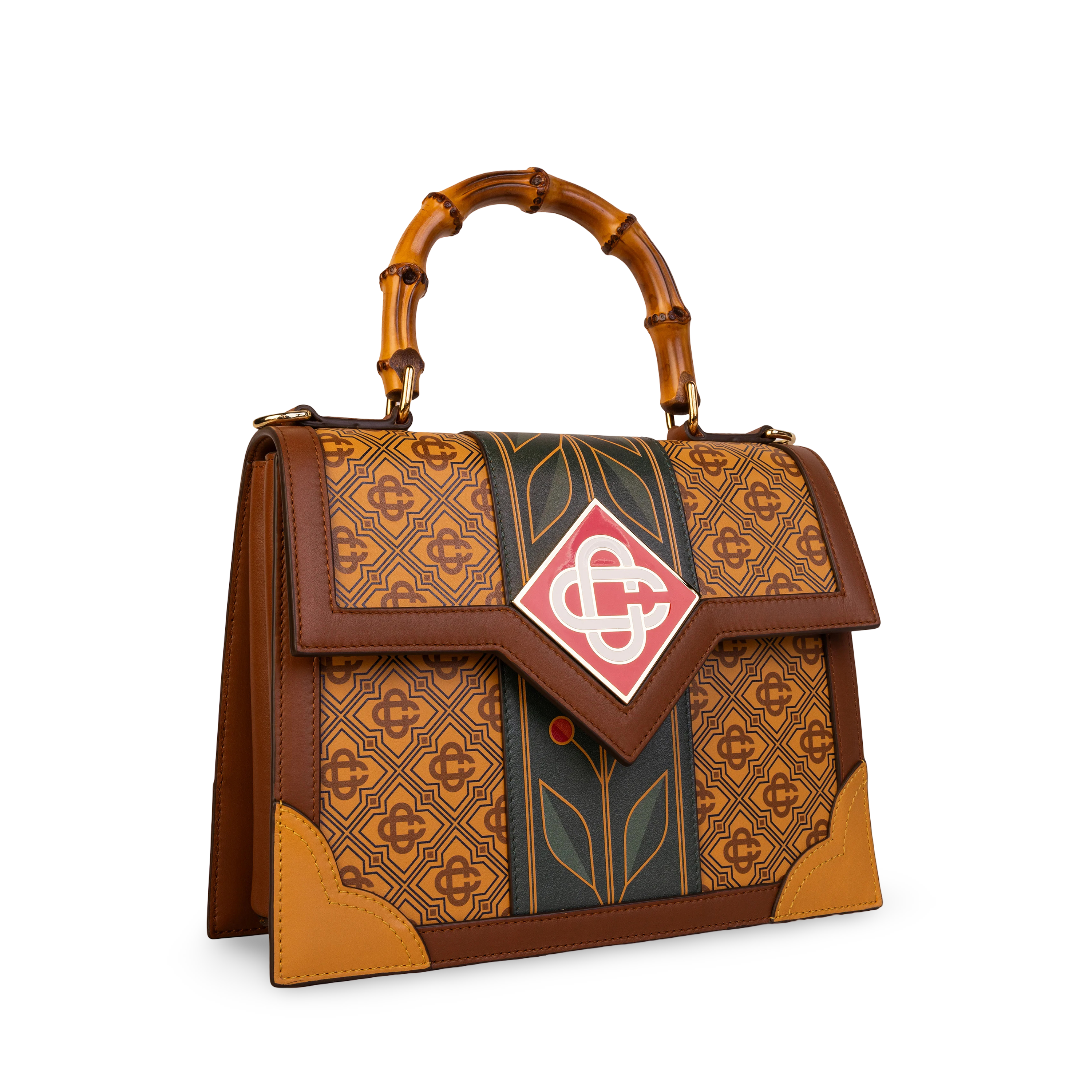 Bolso Café-Laurel Casablanca Monogram Jeanne