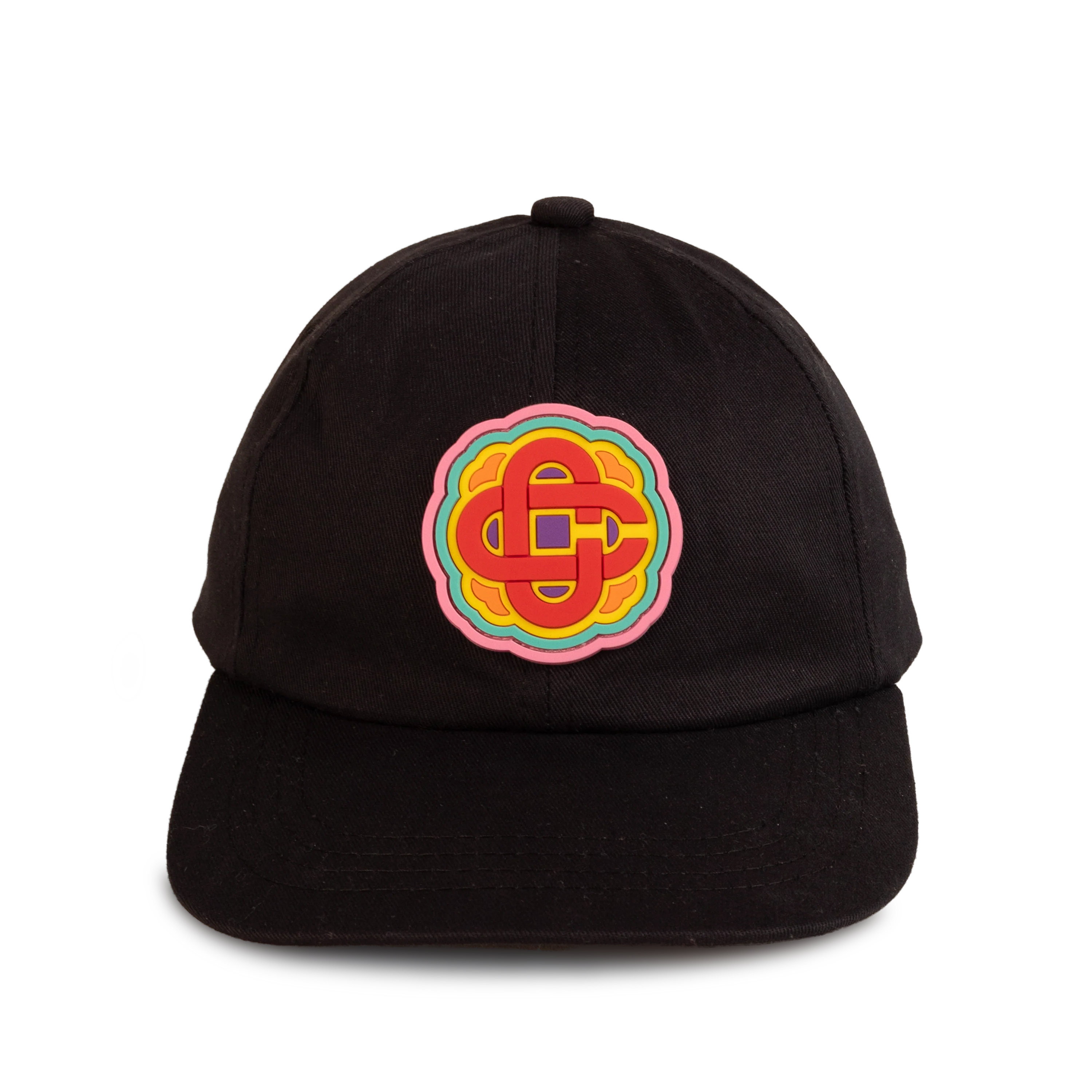Gorra Negra Casablanca Rainbow Monogram Patch