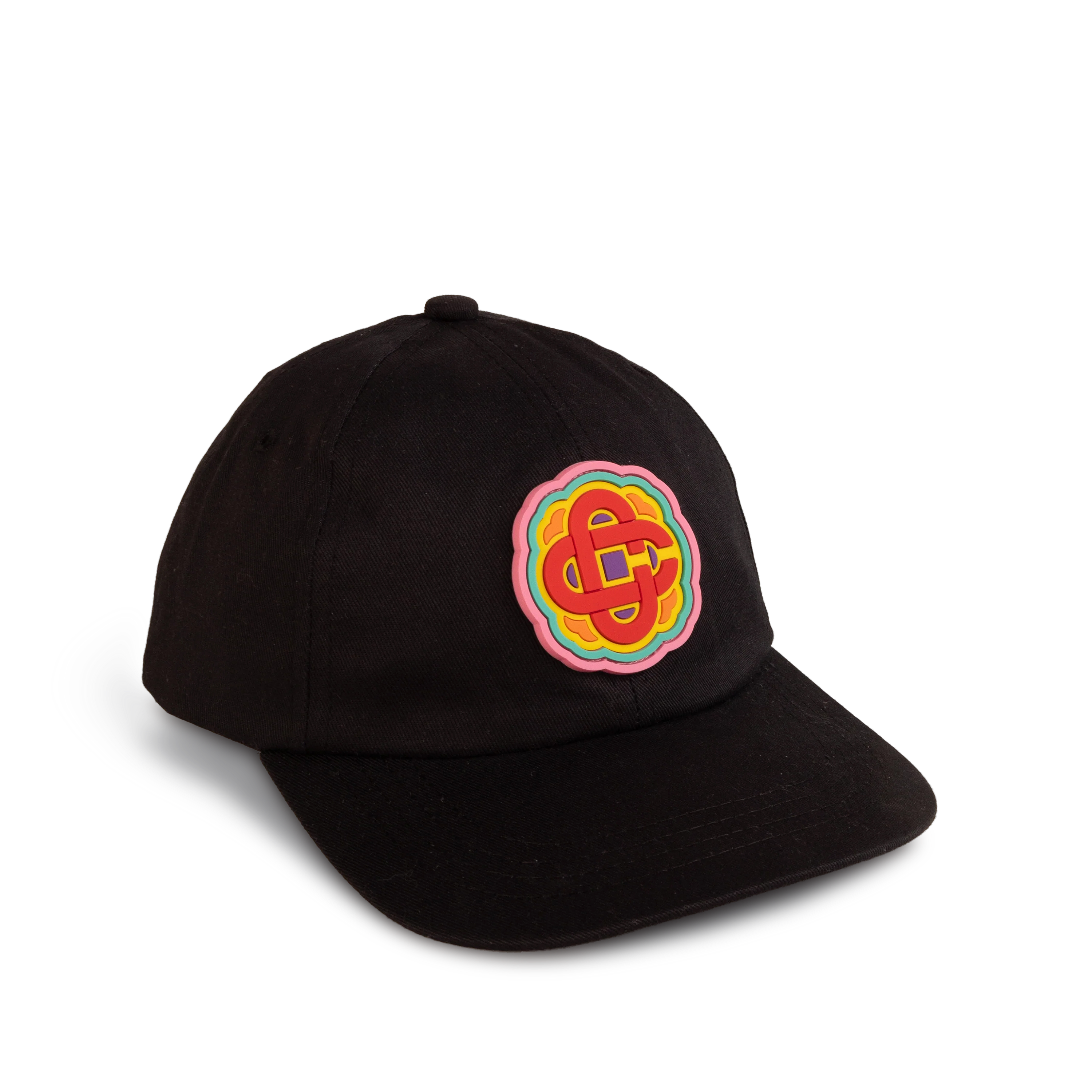 Gorra Negra Casablanca Rainbow Monogram Patch