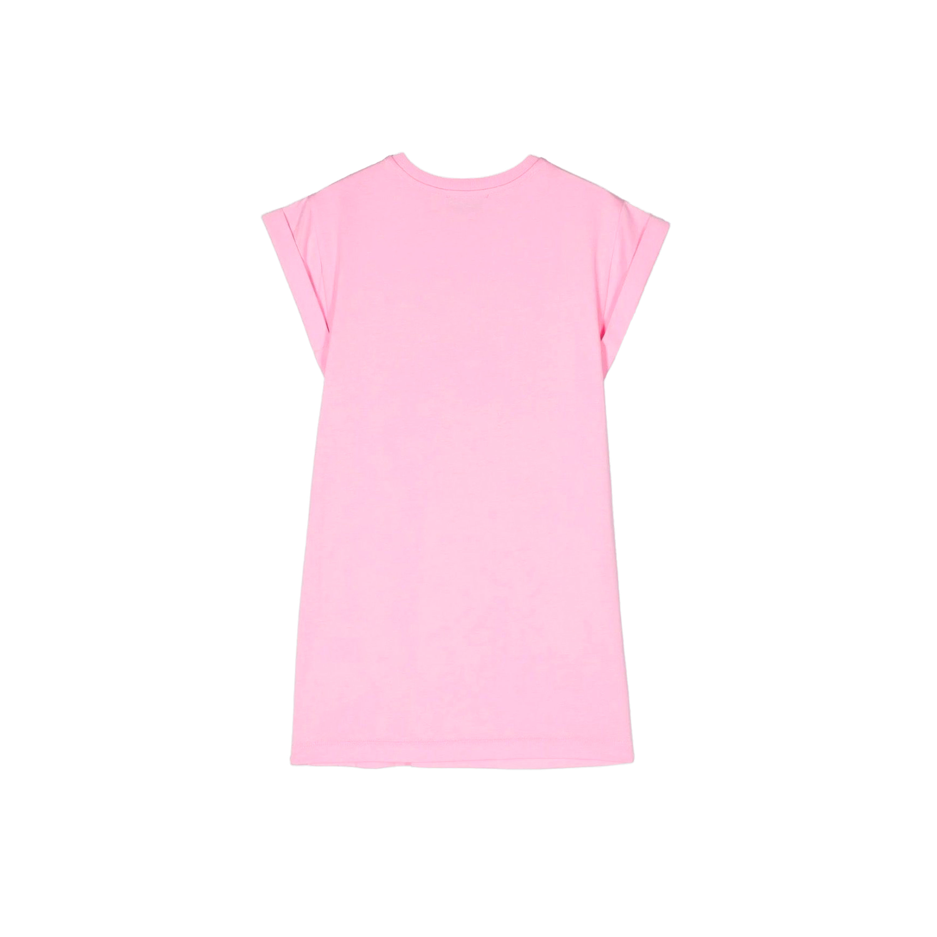 Vestido Rosado Moschino Kids Multilogos