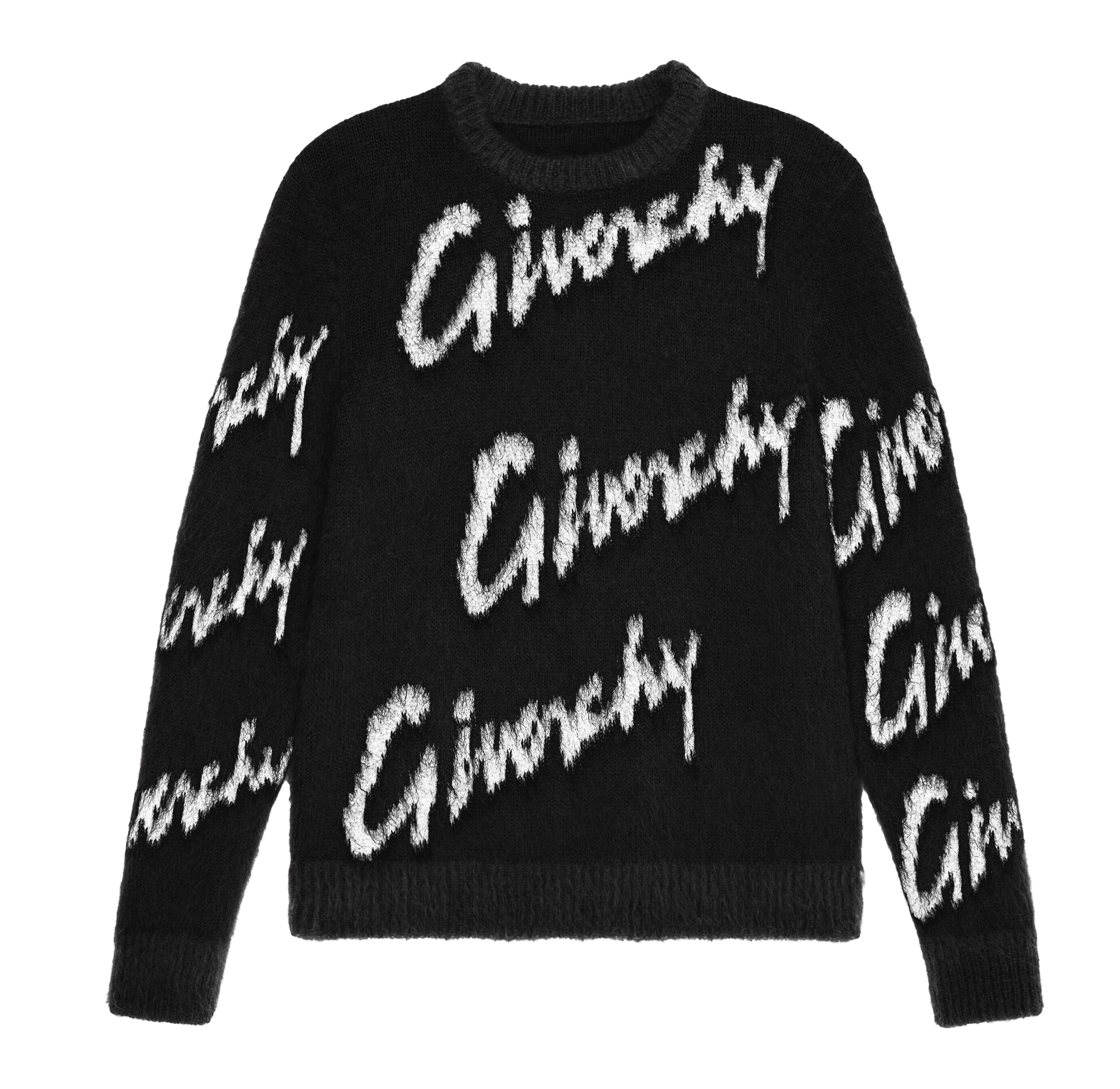 Buzo Negro Givenchy Sign Logo