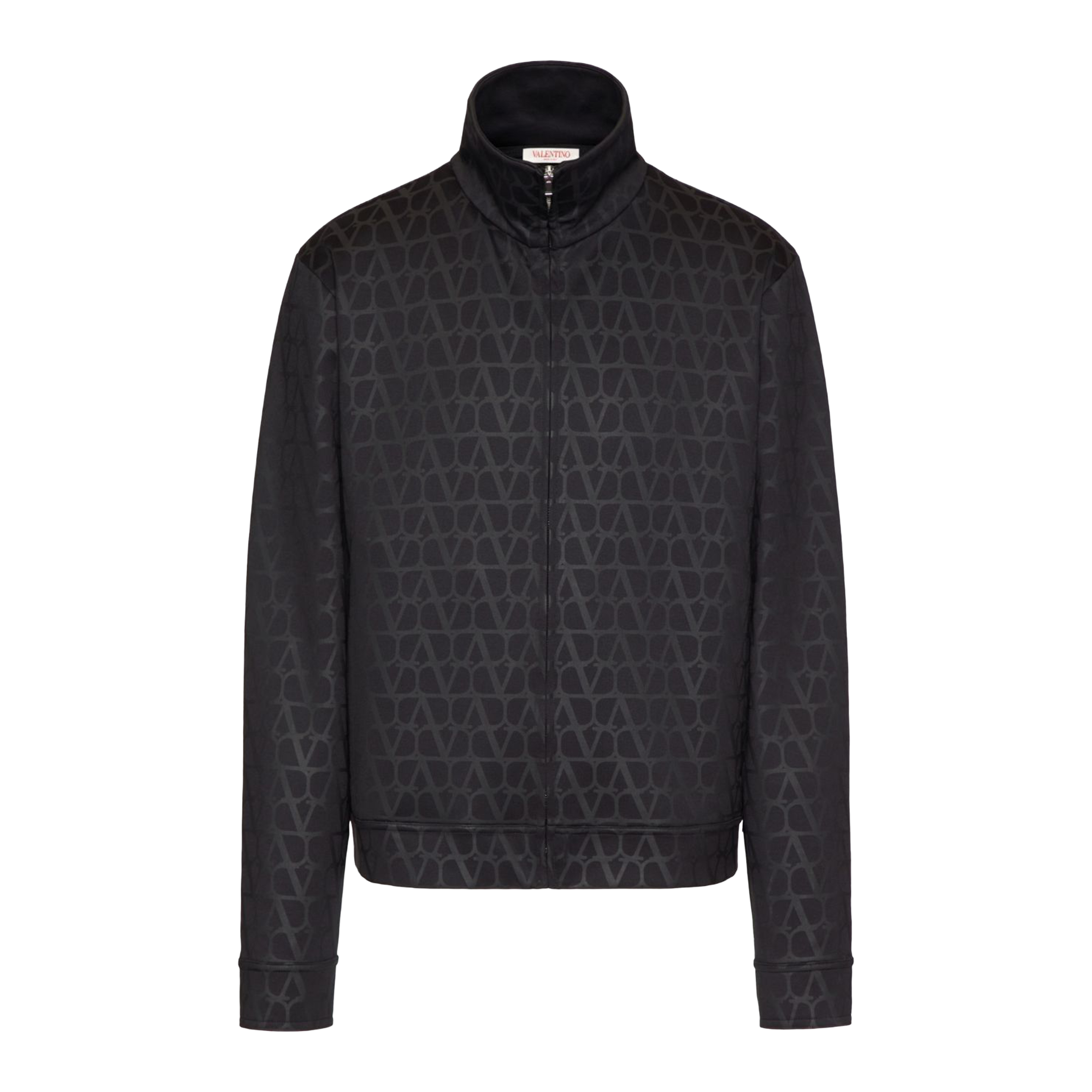 Chaqueta Negra Gris Valentino Vlogo