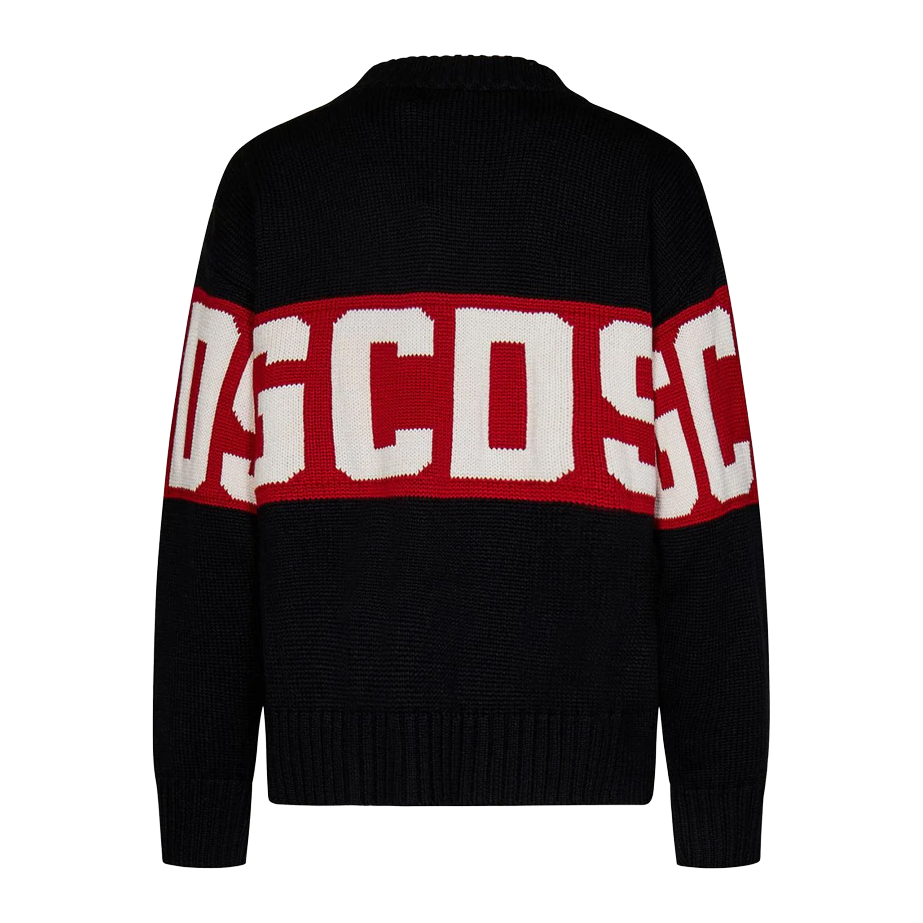 Buzo Negro GCDS Logo Band