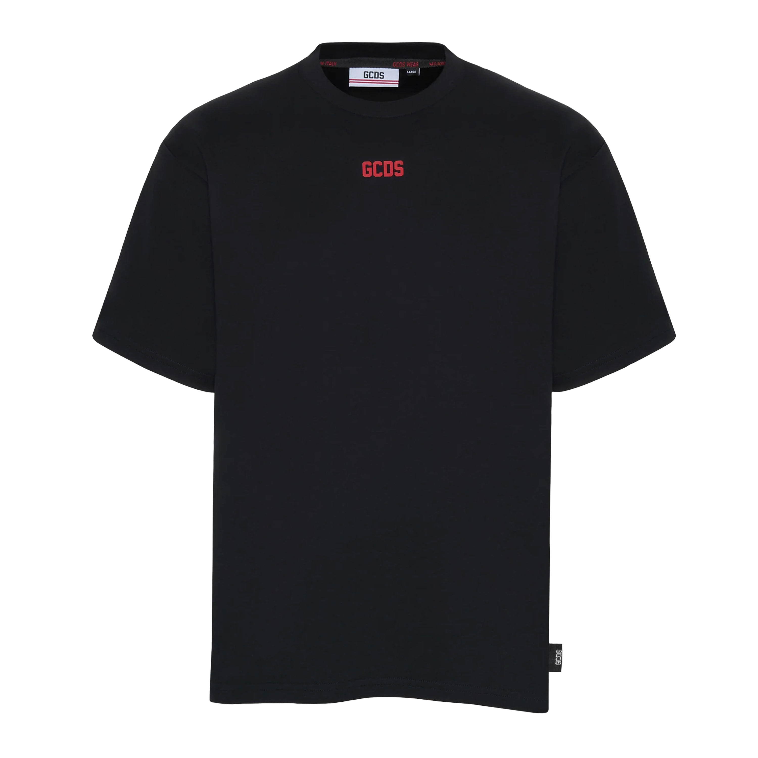 Camiseta Negra GCDS Logo