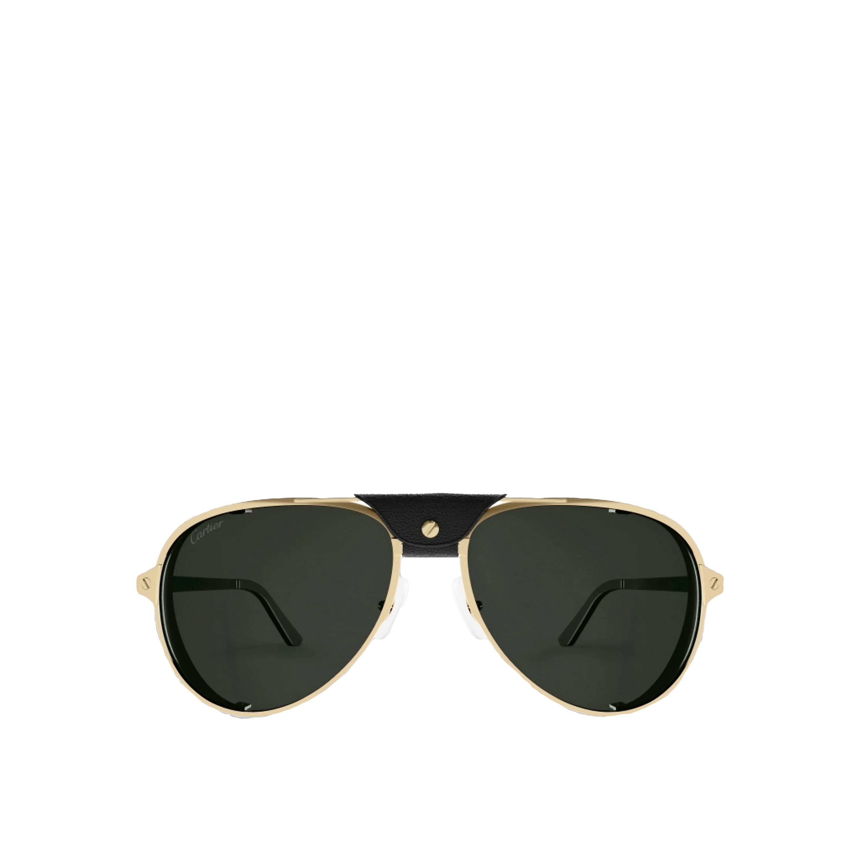 Gafas Negras Cartier Gold