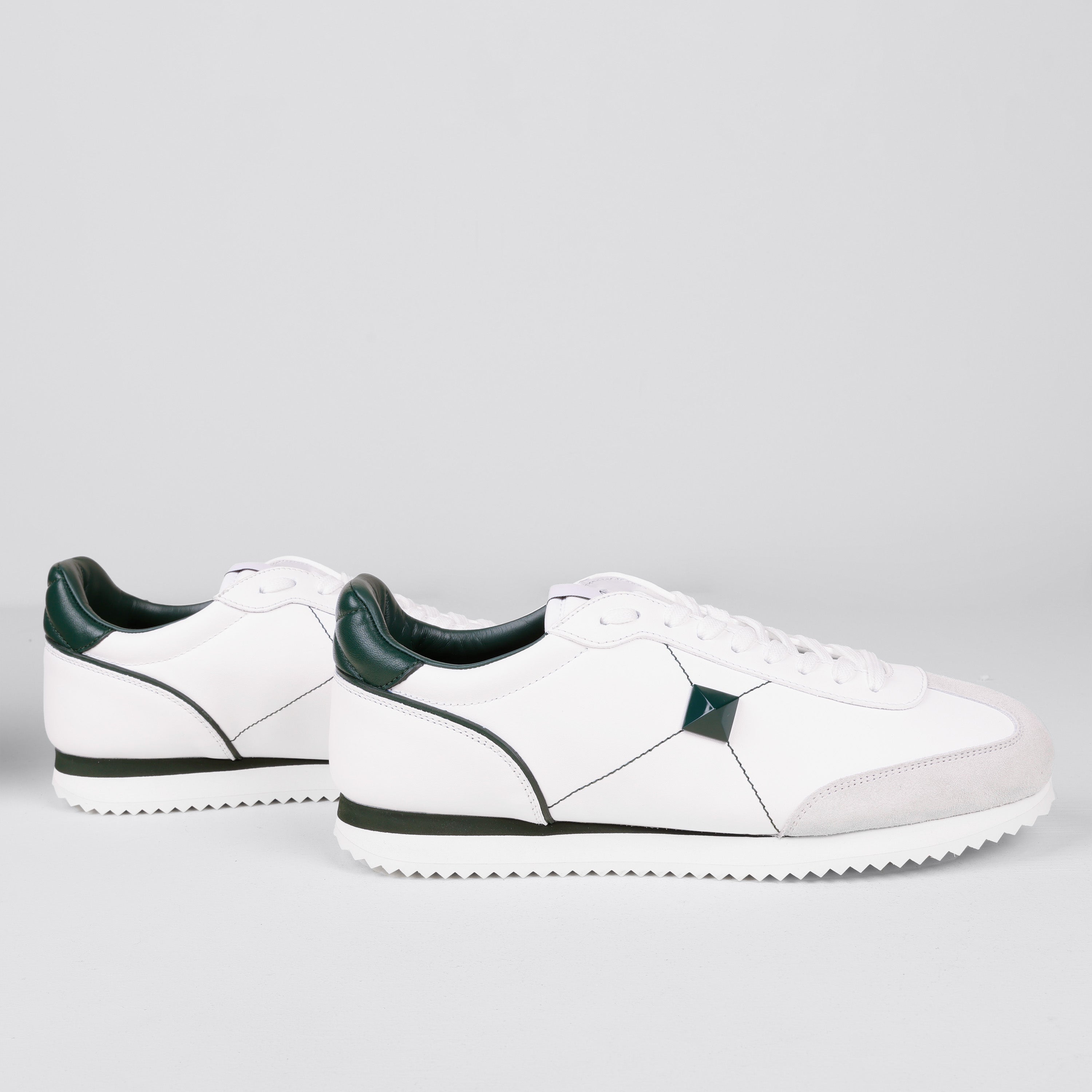 Sneakers Blanco/Verde Valentino Retro