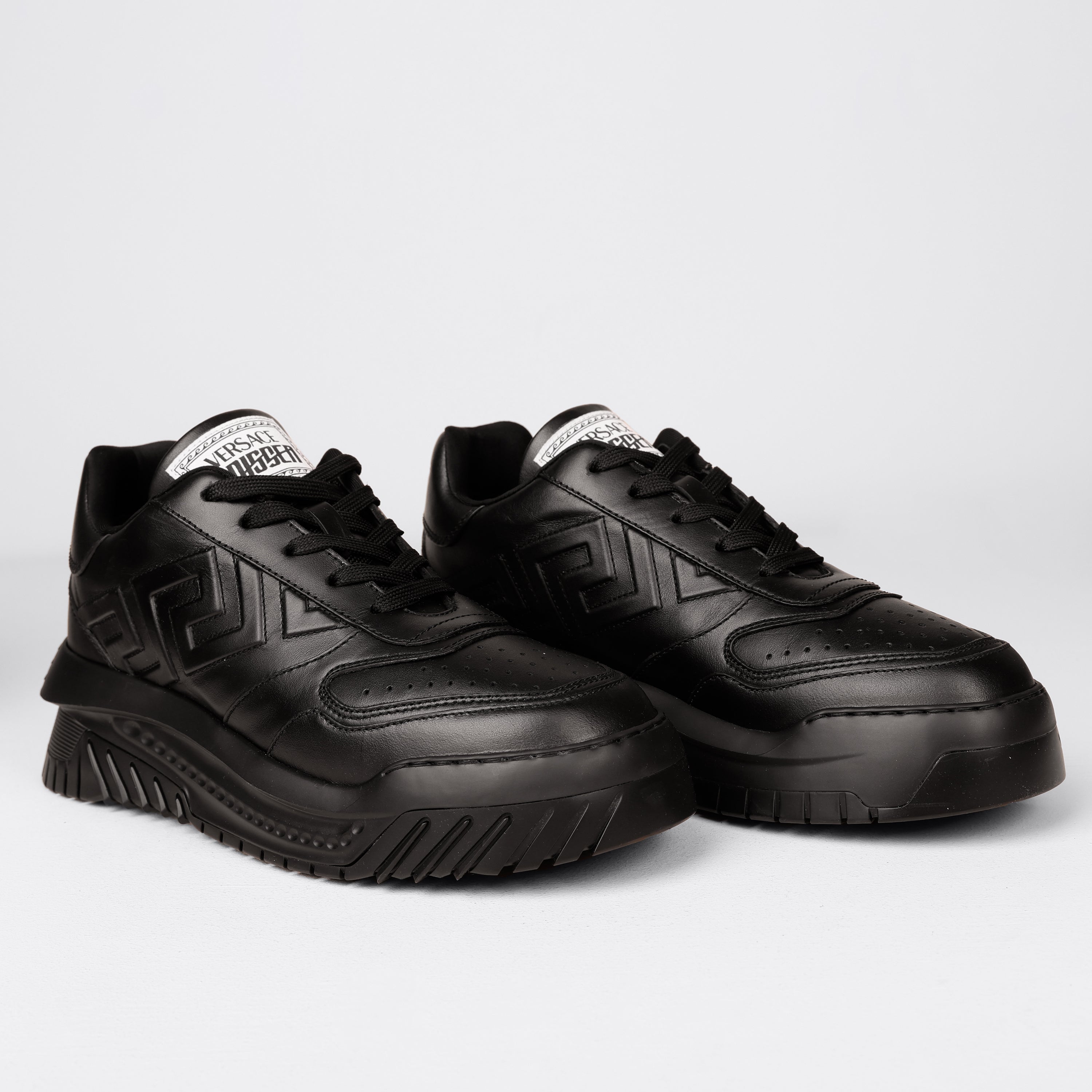 Sneakers Negro Versace Odissea Laces