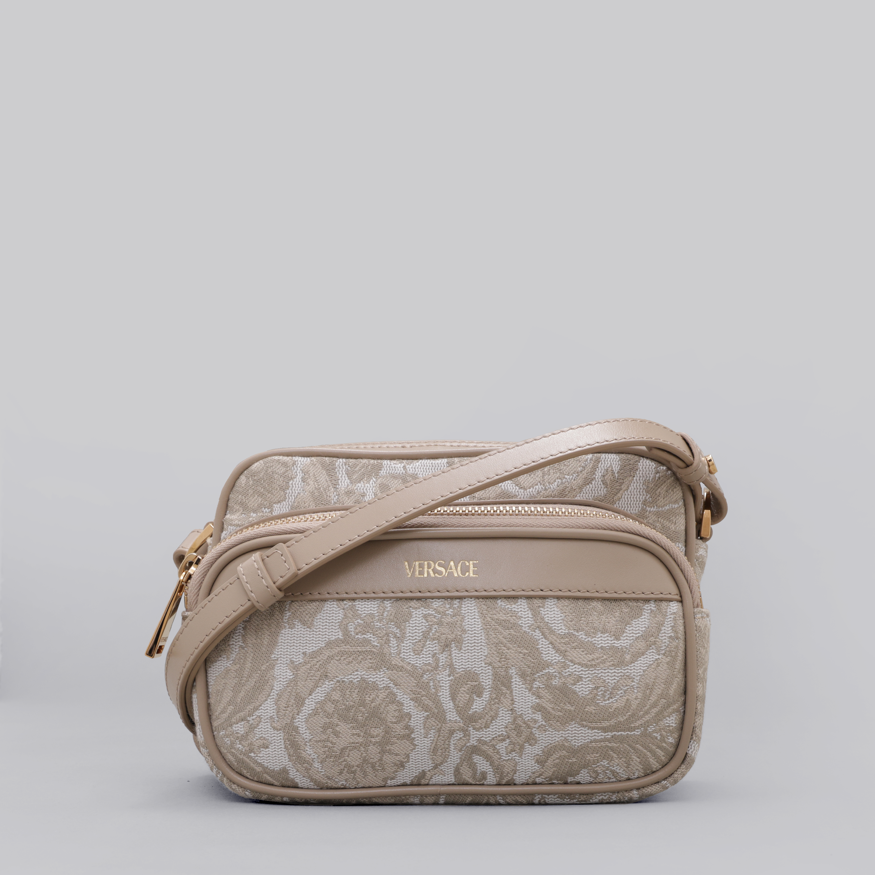 Bolso Beige Versace Athena Barocco