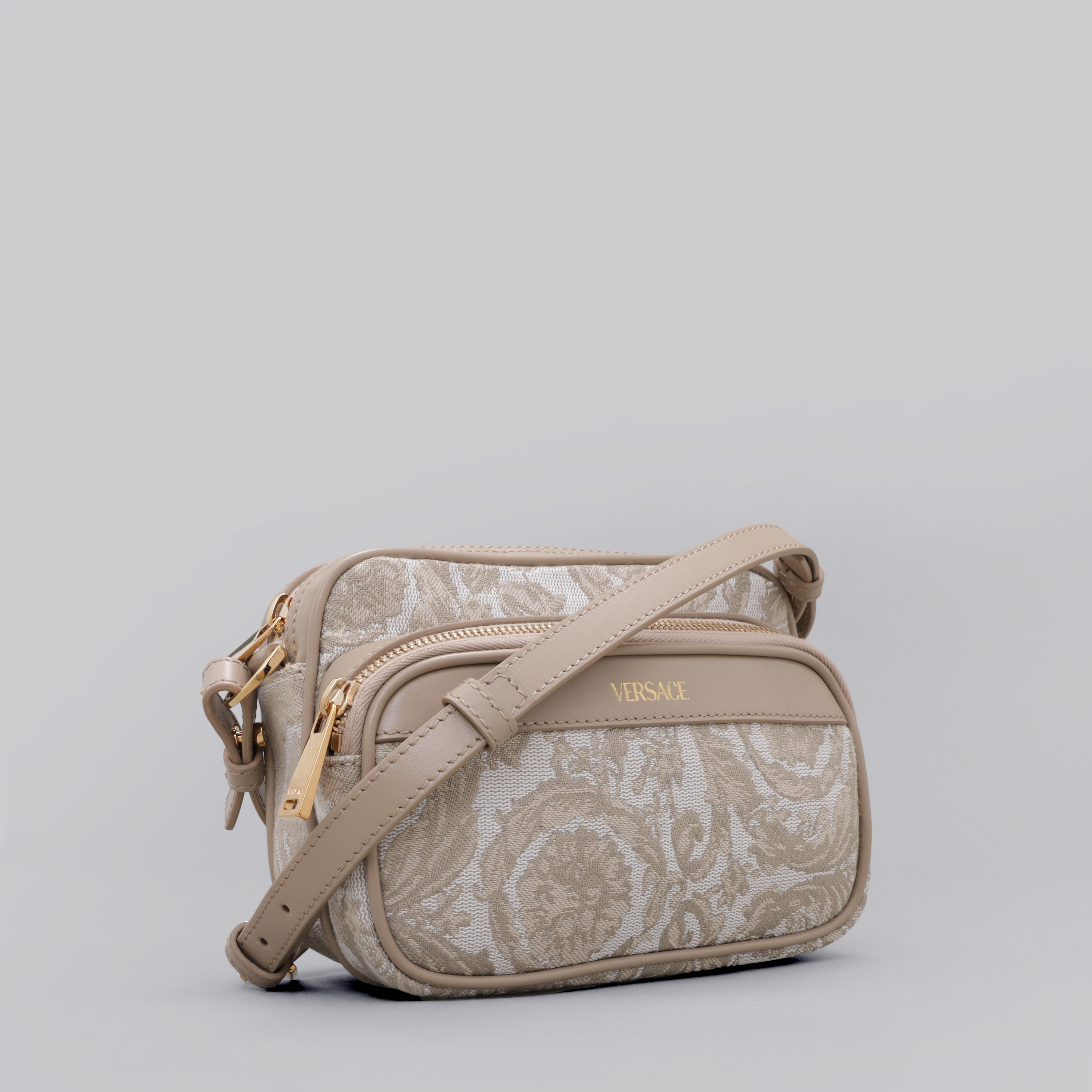 Bolso Beige Versace Athena Barocco