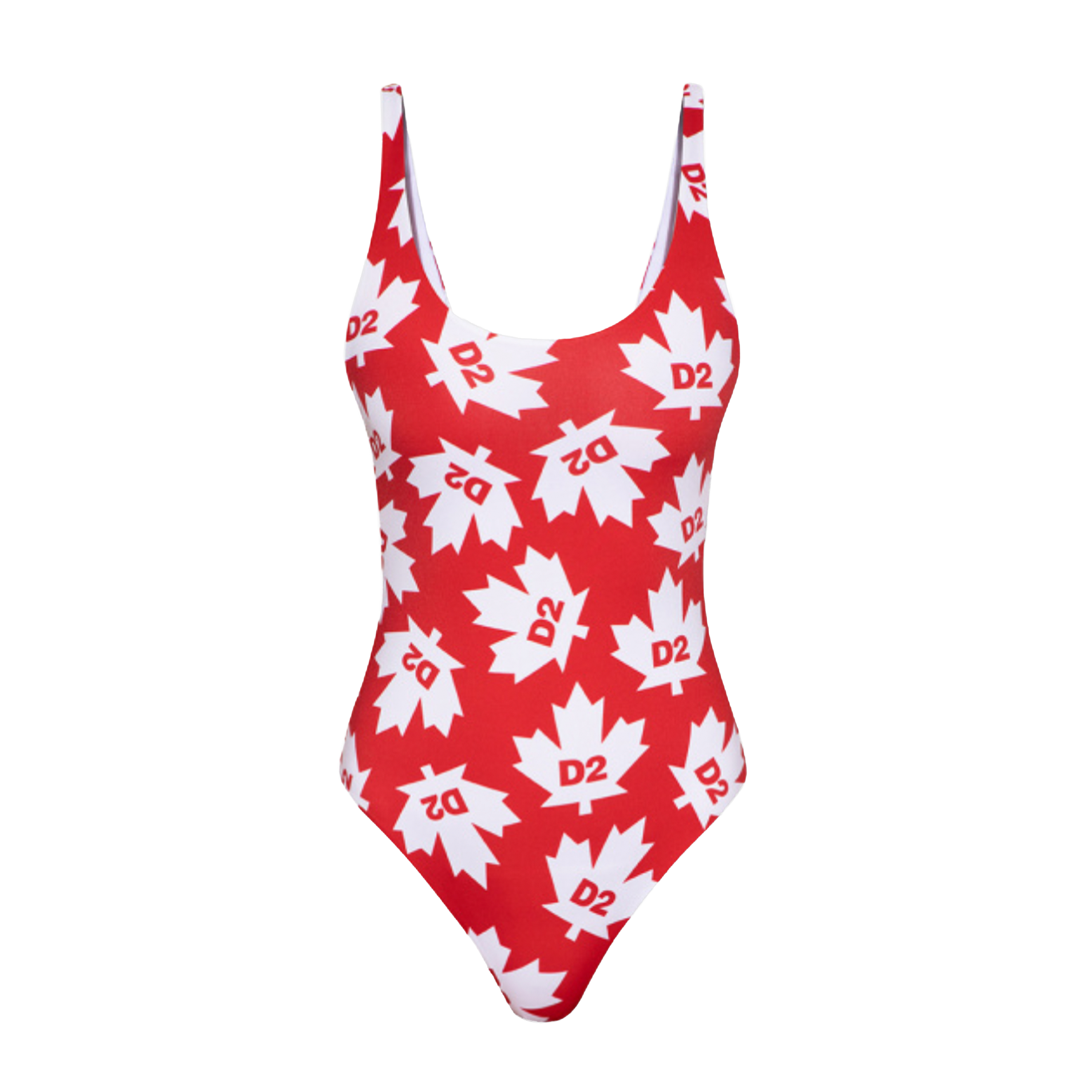 Body Rojo Dsquared2 Multi Leafs