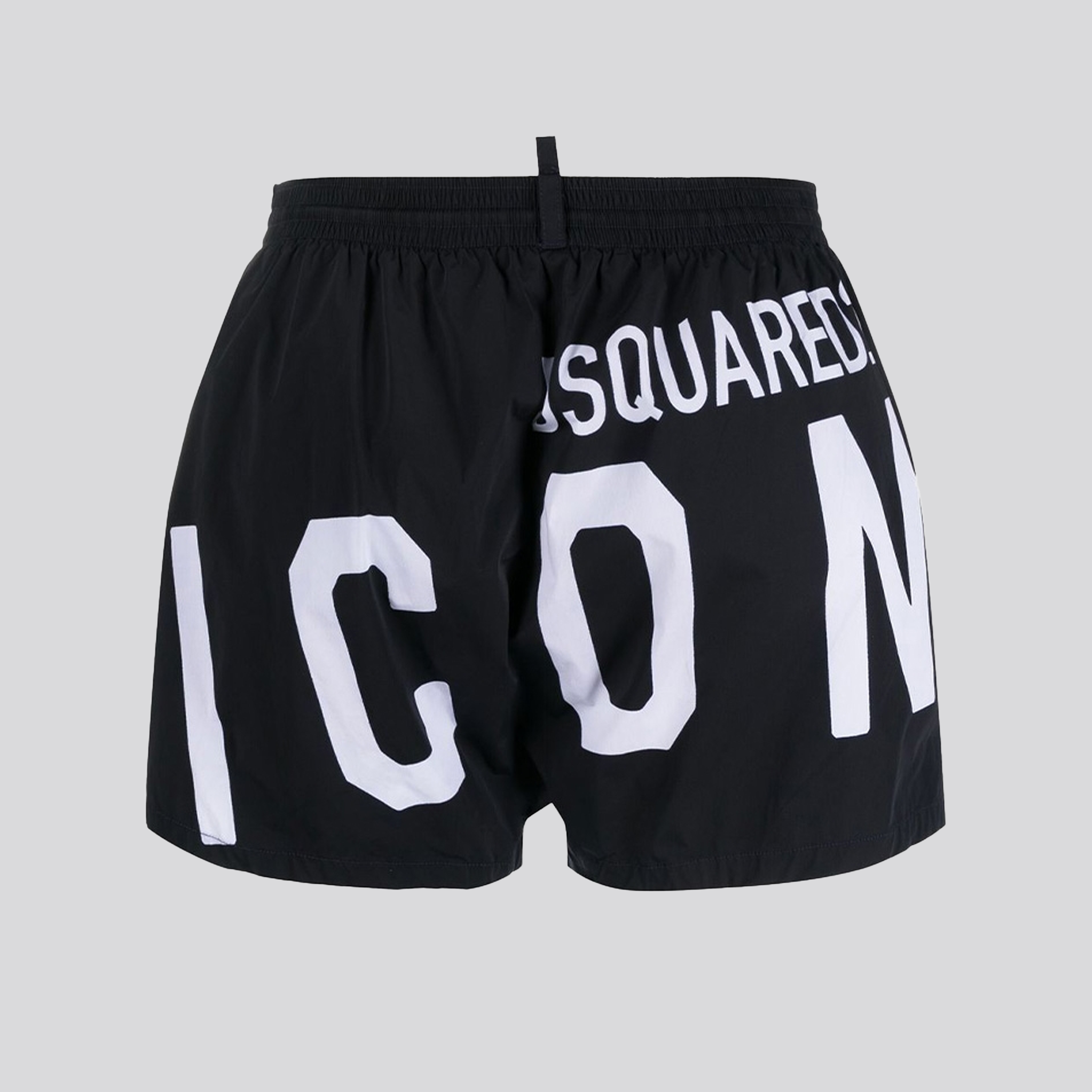 Pantaloneta de Baño Negro Dsquared2 Back Icon