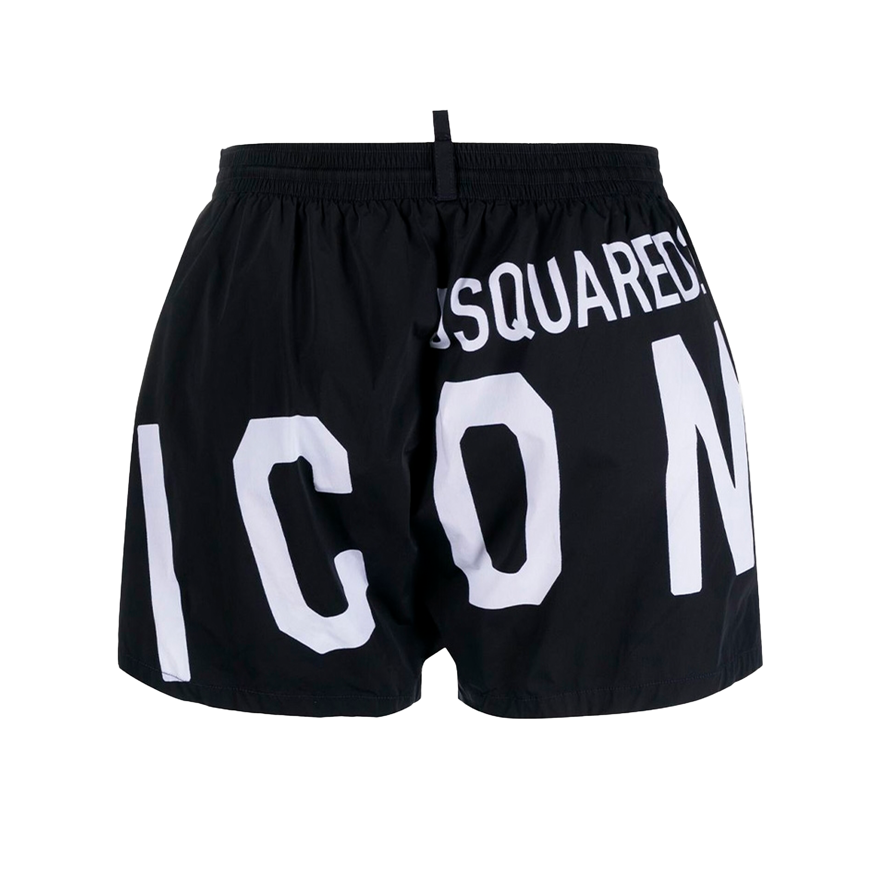 Pantaloneta de Baño Negro Dsquared2 Back Icon
