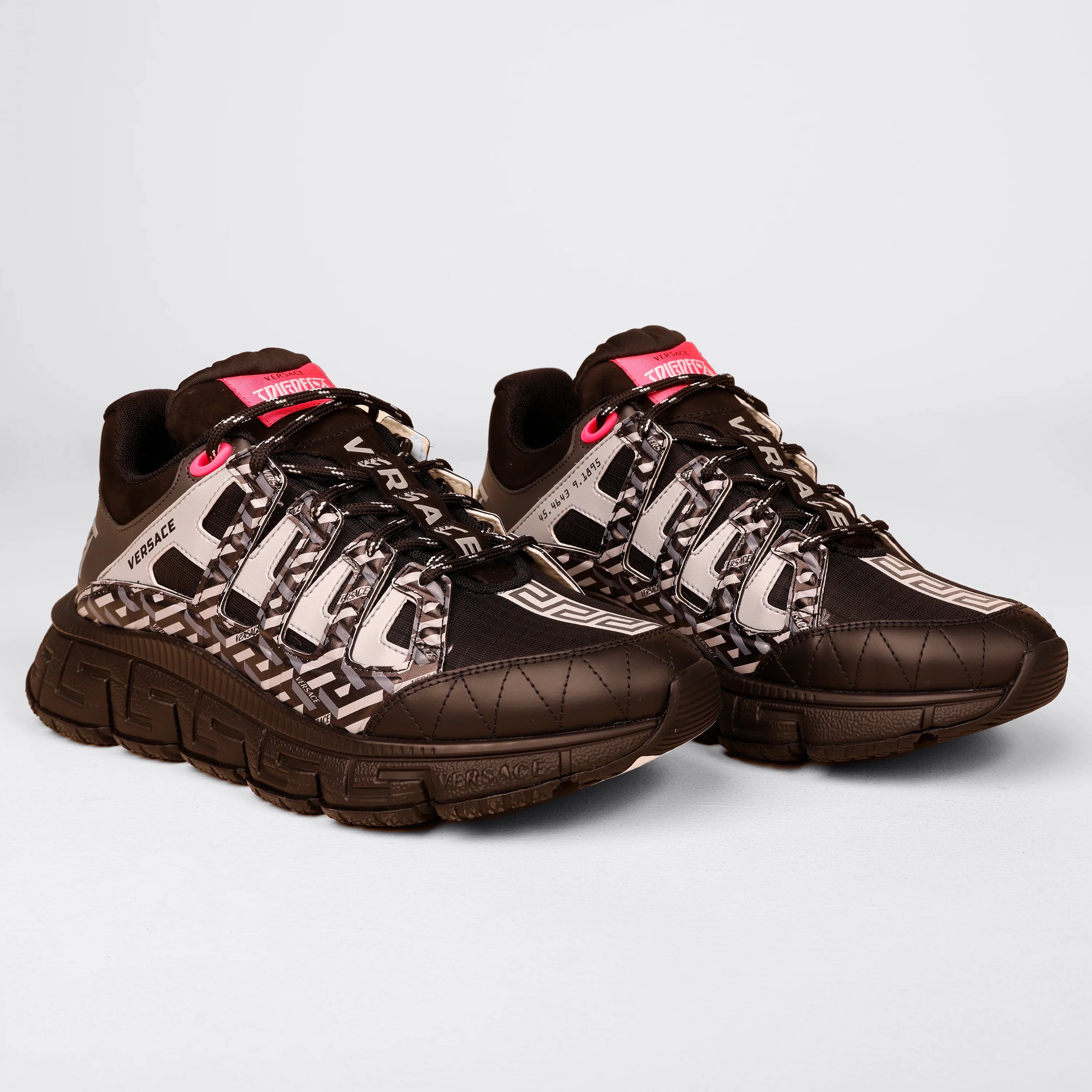 Sneakers Negro Negro Versace Trigreca