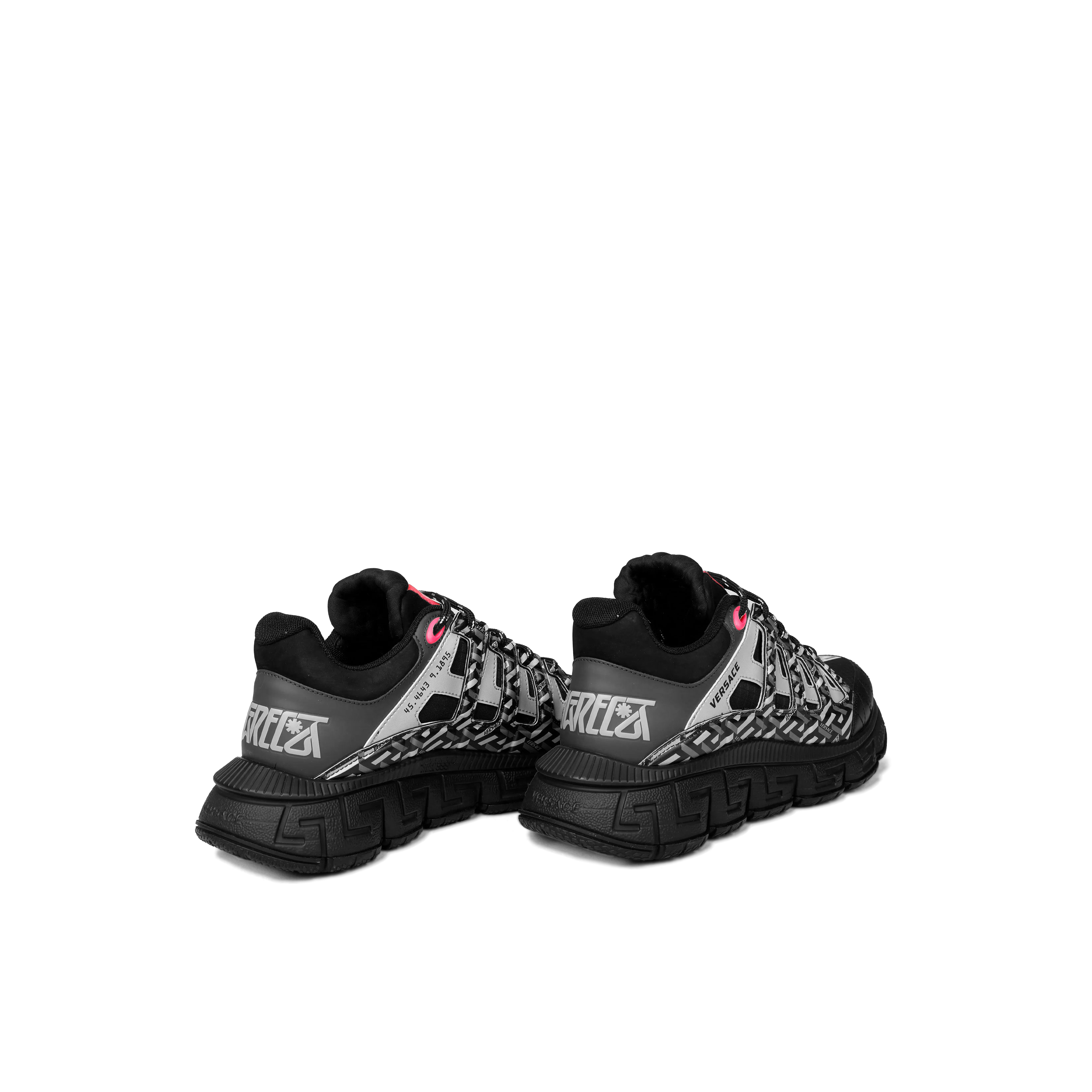 Sneakers Negro Negro Versace Trigreca