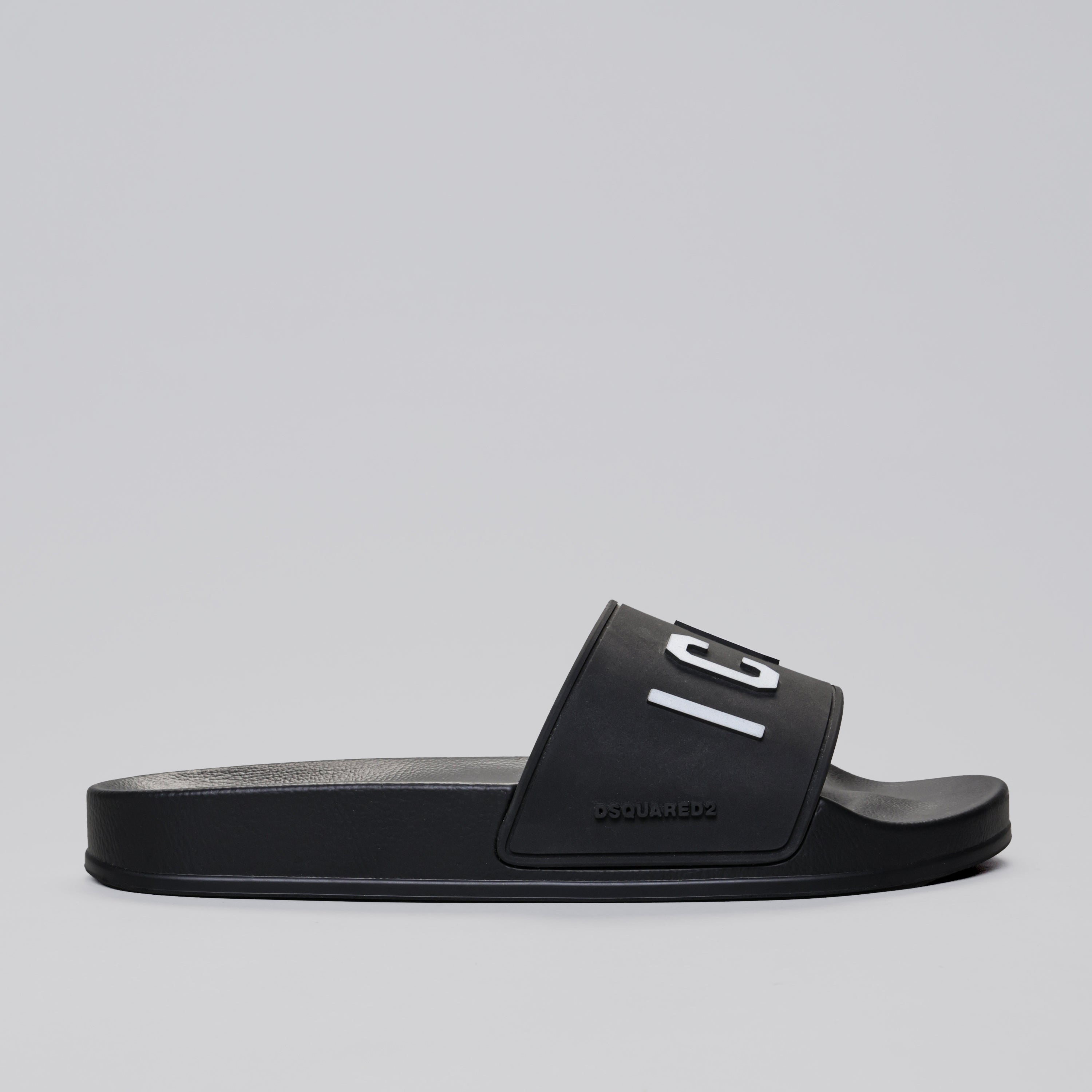 Sandalias Negras Dsquared2 Icon