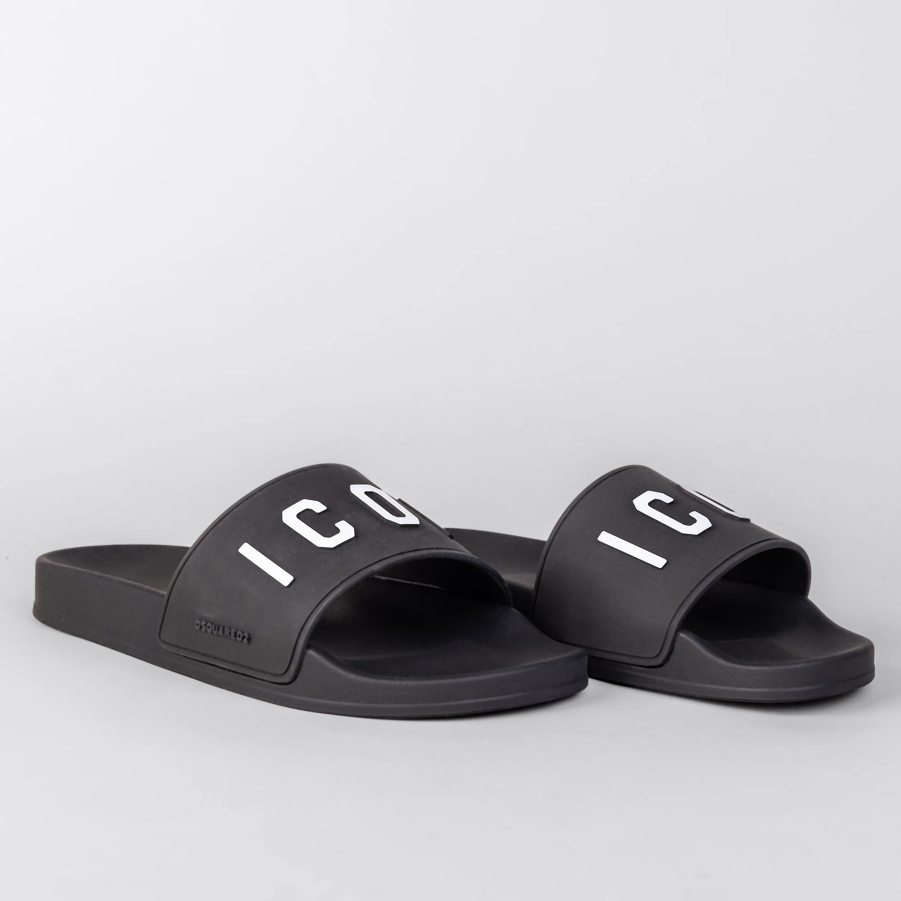 Sandalias Negras Dsquared2 Icon W